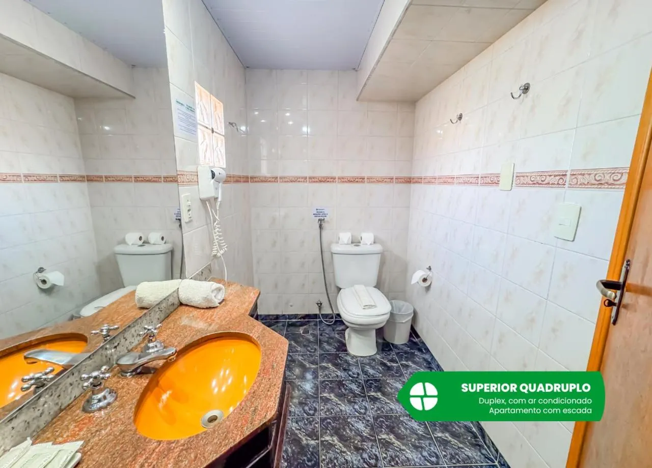 Bathroom in Hotel Nacional Inn Campos do Jordão