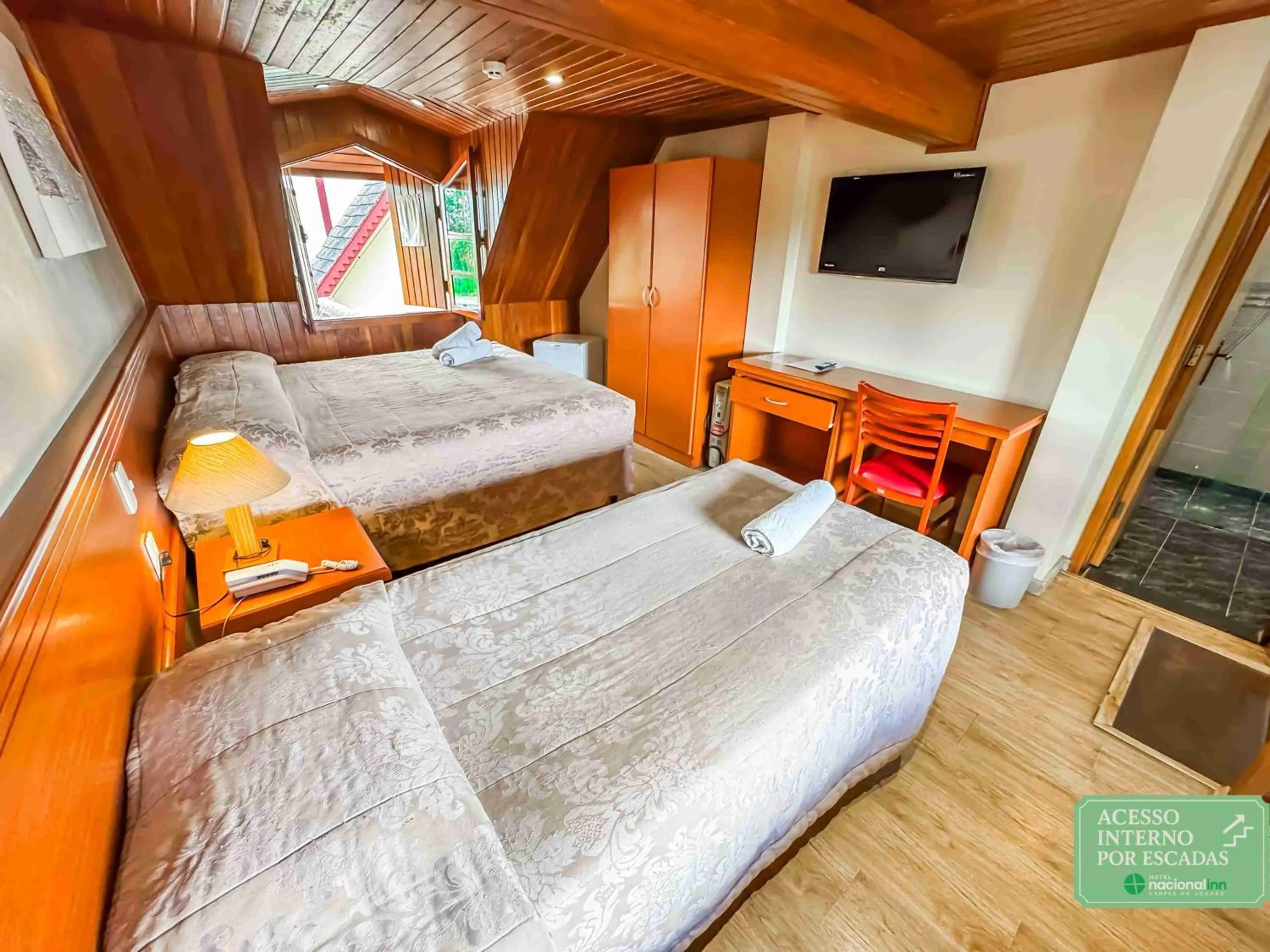 Bedroom, Bed in Hotel Nacional Inn Campos do Jordão