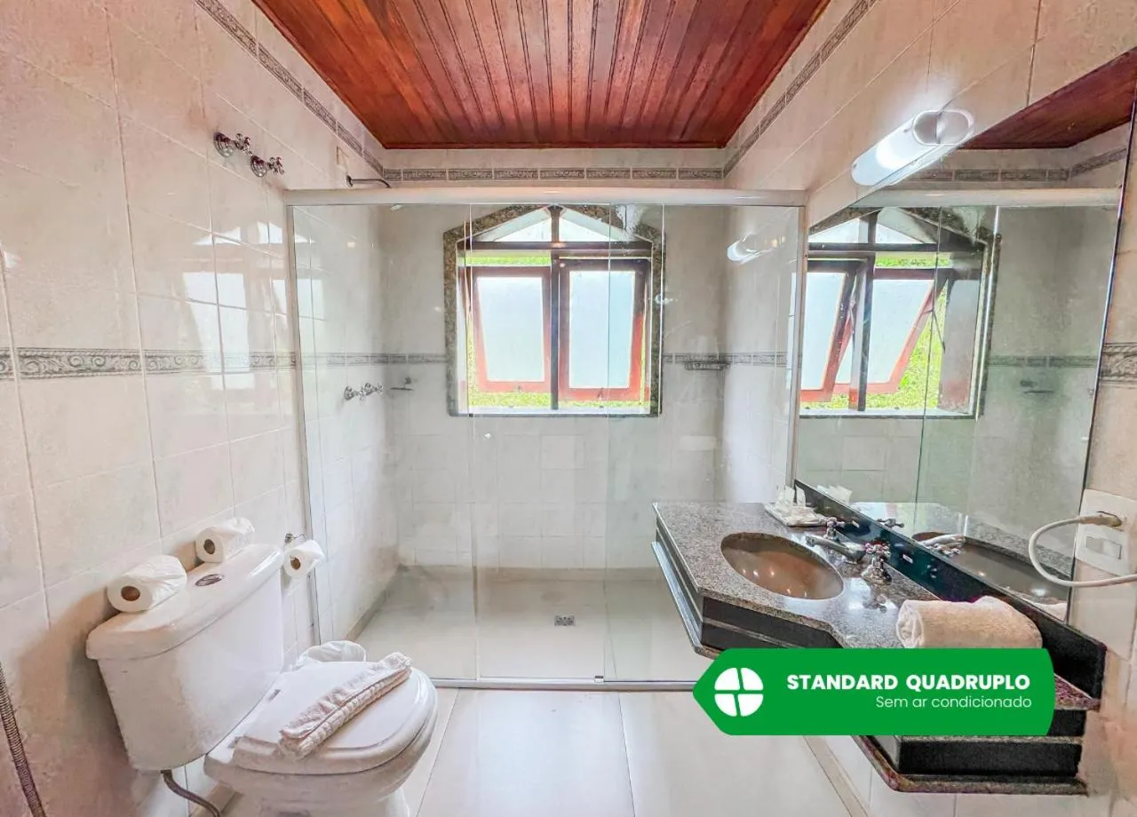 Bathroom in Hotel Nacional Inn Campos do Jordão