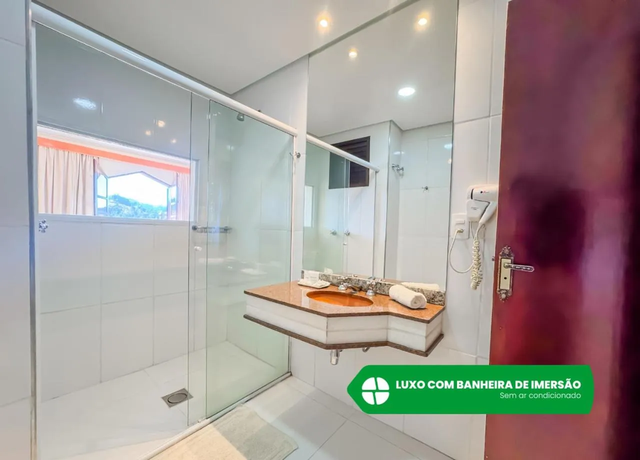 Bathroom in Hotel Nacional Inn Campos do Jordão