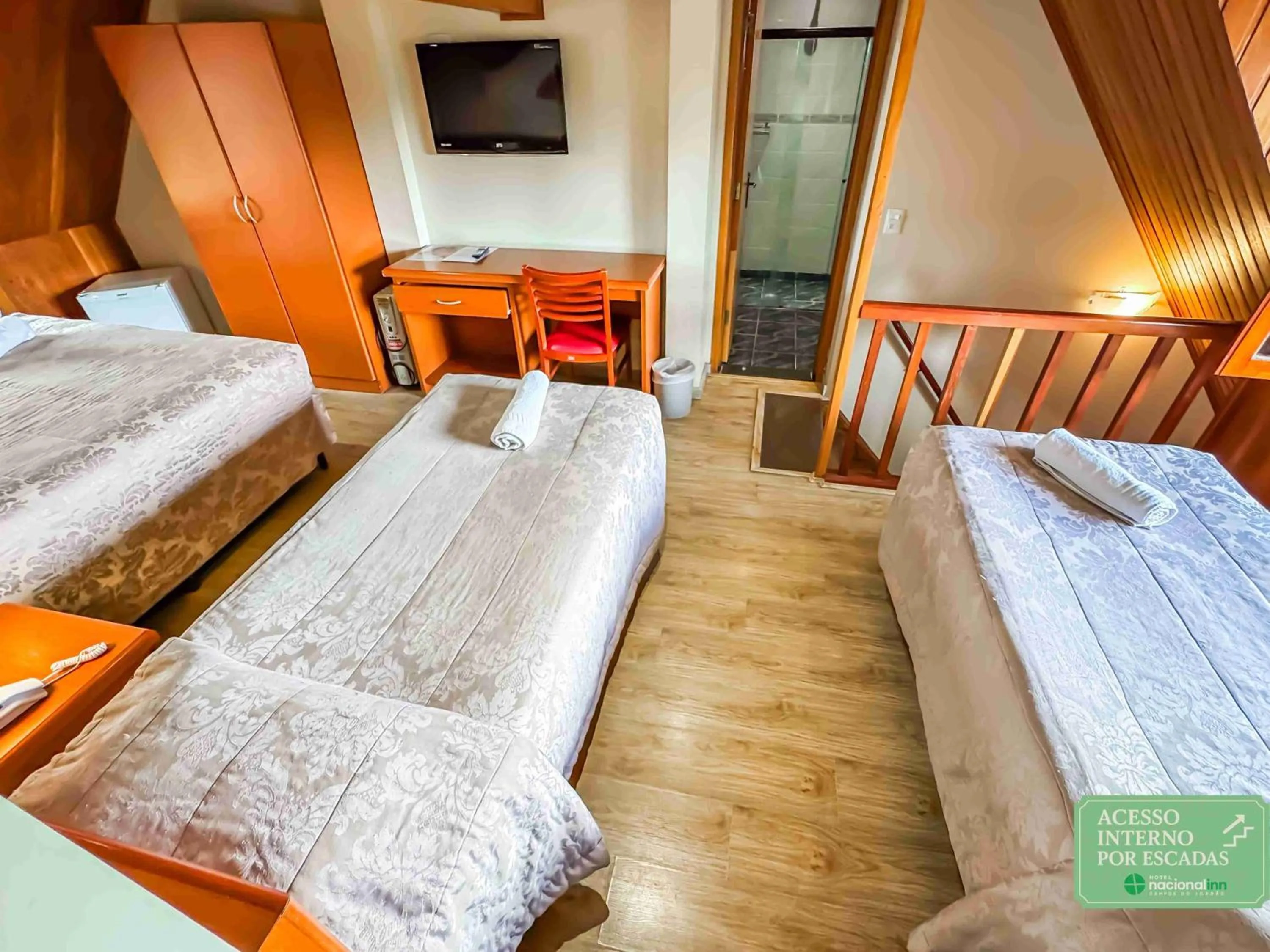 Bedroom, Bed in Hotel Nacional Inn Campos do Jordão