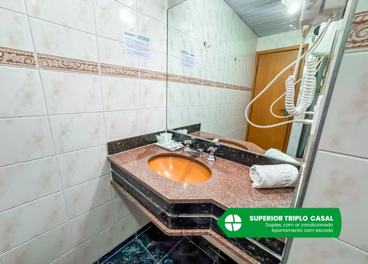 Bathroom in Hotel Nacional Inn Campos do Jordão