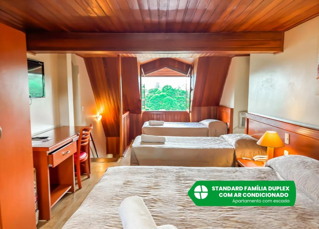 Bedroom, Bed in Hotel Nacional Inn Campos do Jordão