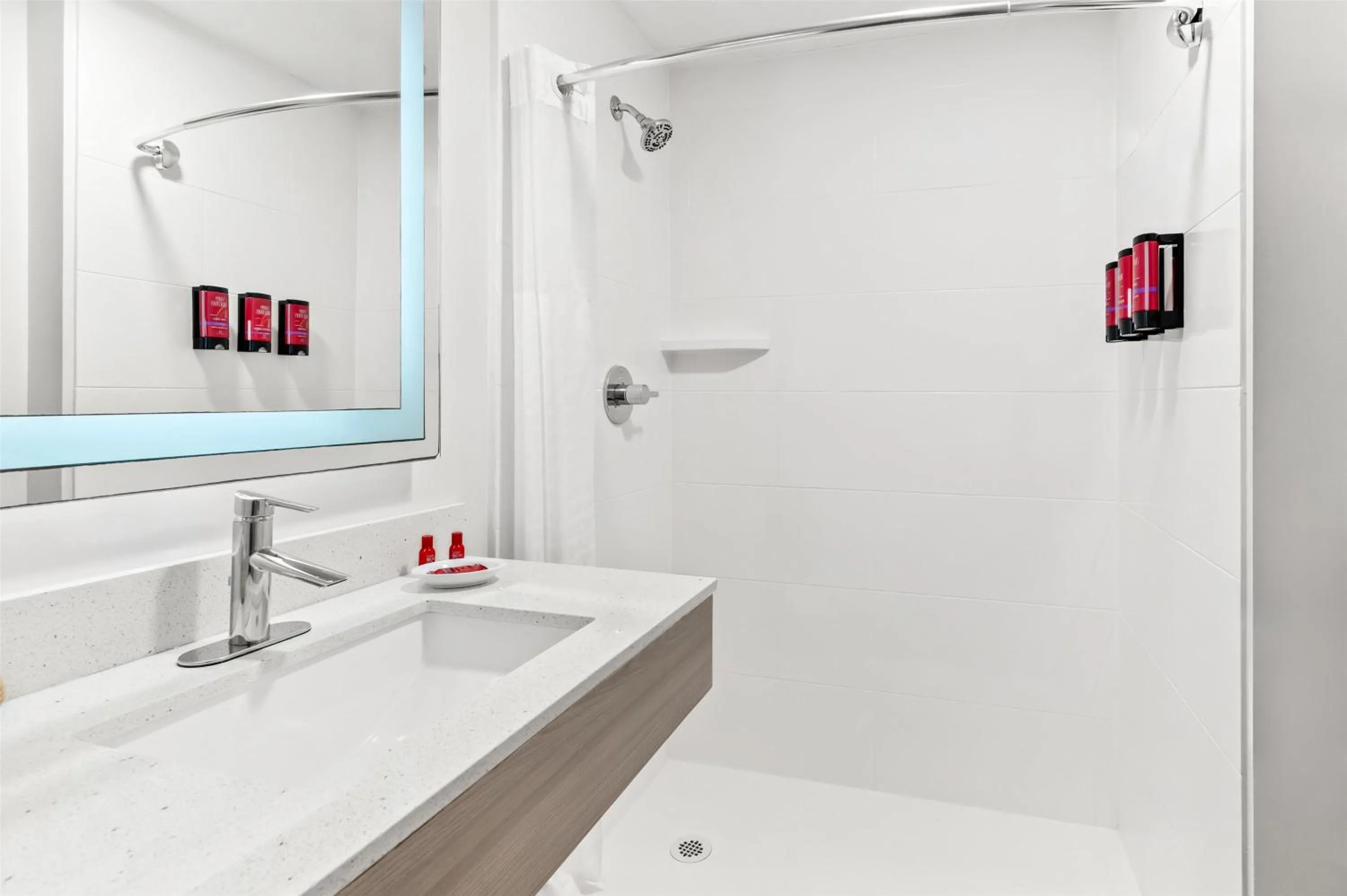 Bathroom in SureStay Hotel by Best Western Santa Monica