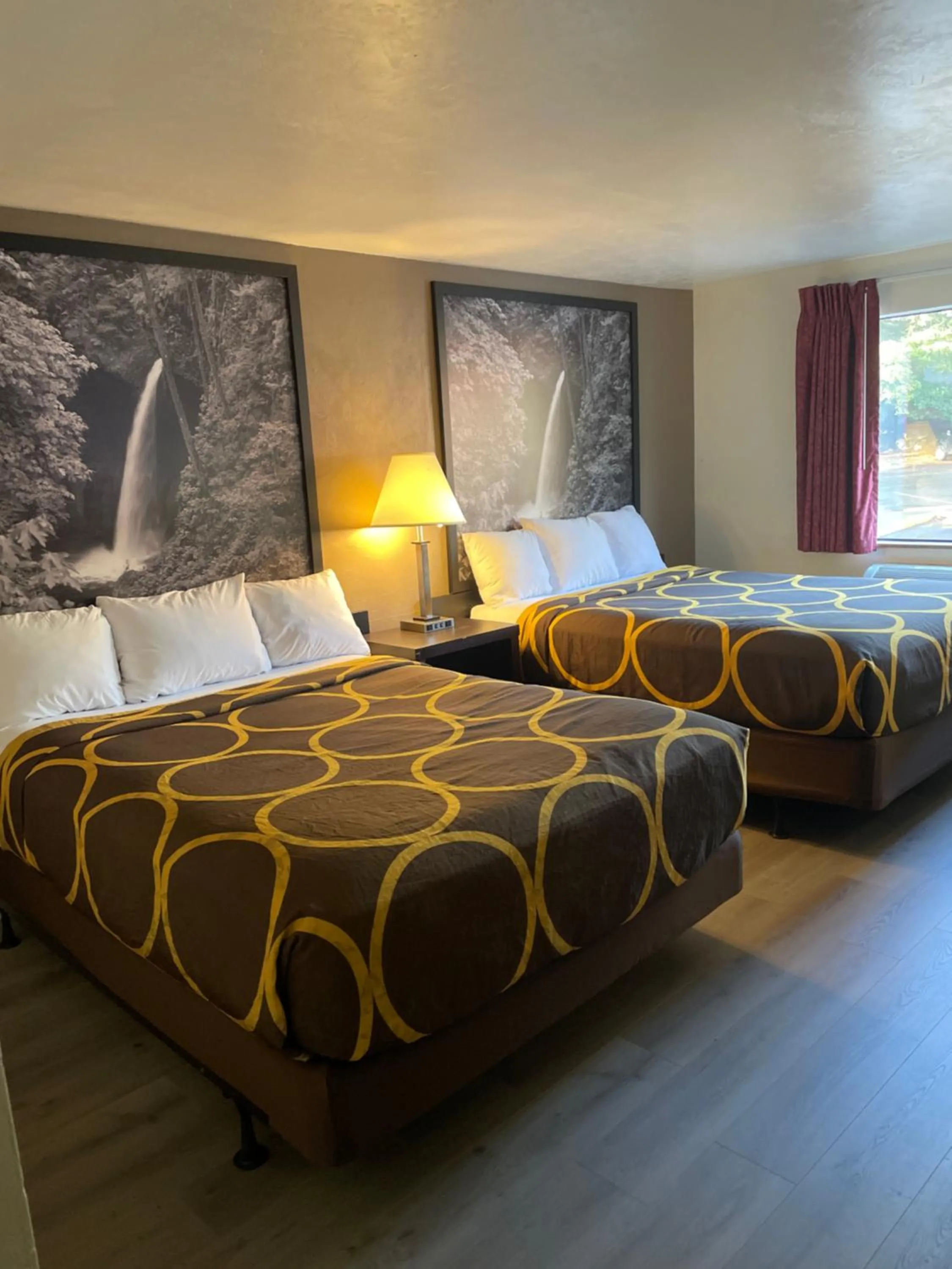 Bedroom, Bed in Super 8 by Wyndham Lacey Olympia Area