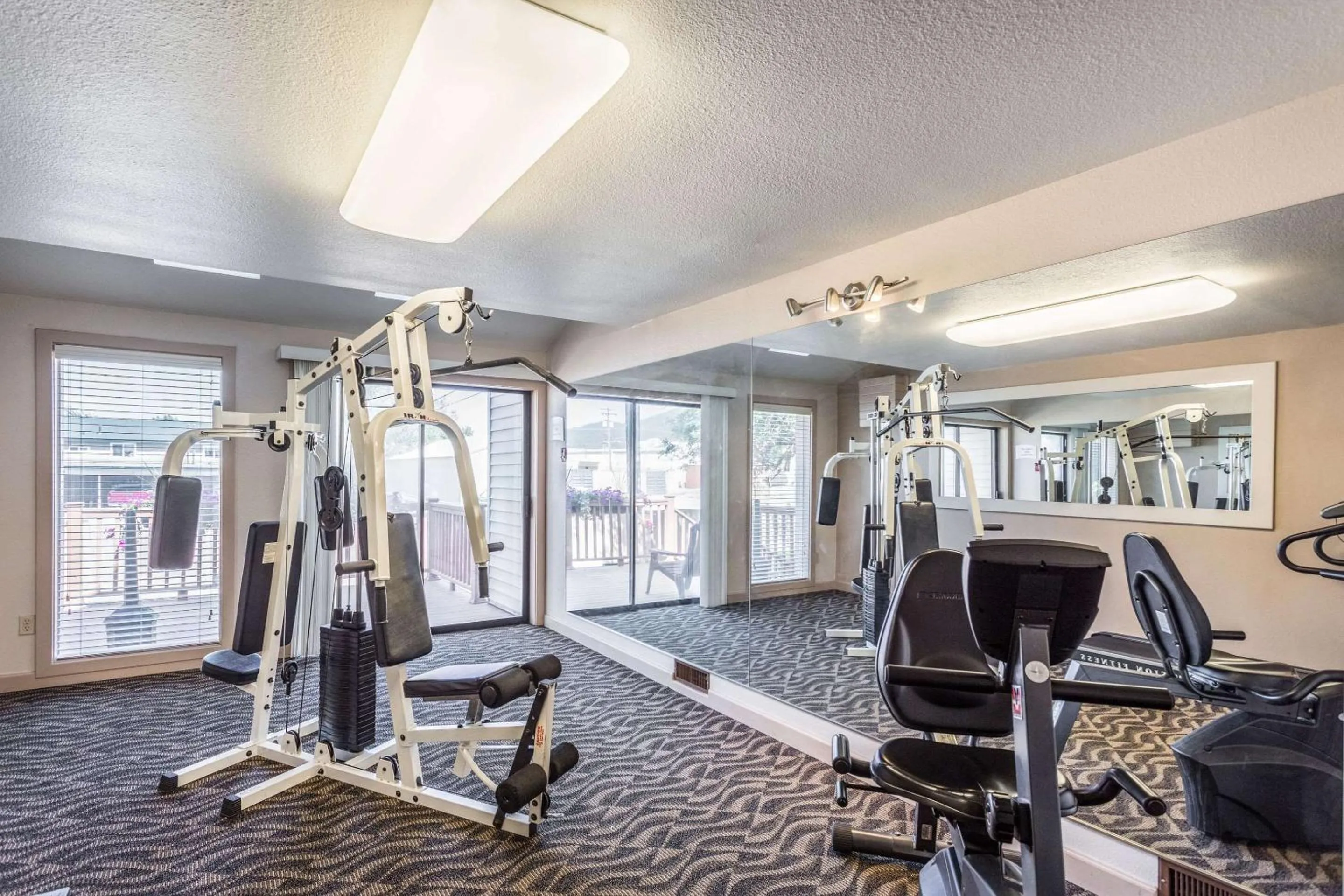 Fitness centre/facilities in Quality Inn & Suites Coeur d'Alene