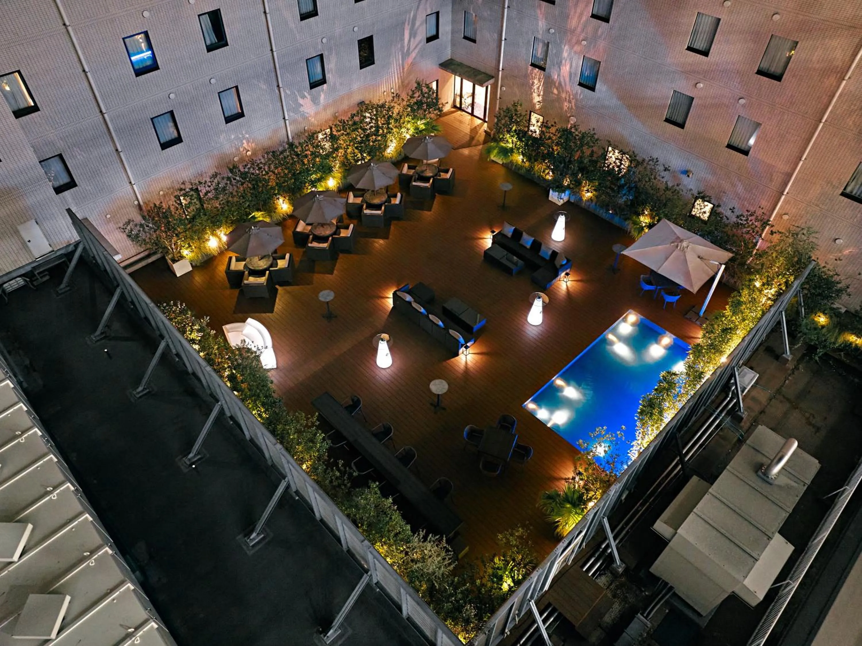 Area and facilities in Oriental Hotel Fukuoka Hakata Station