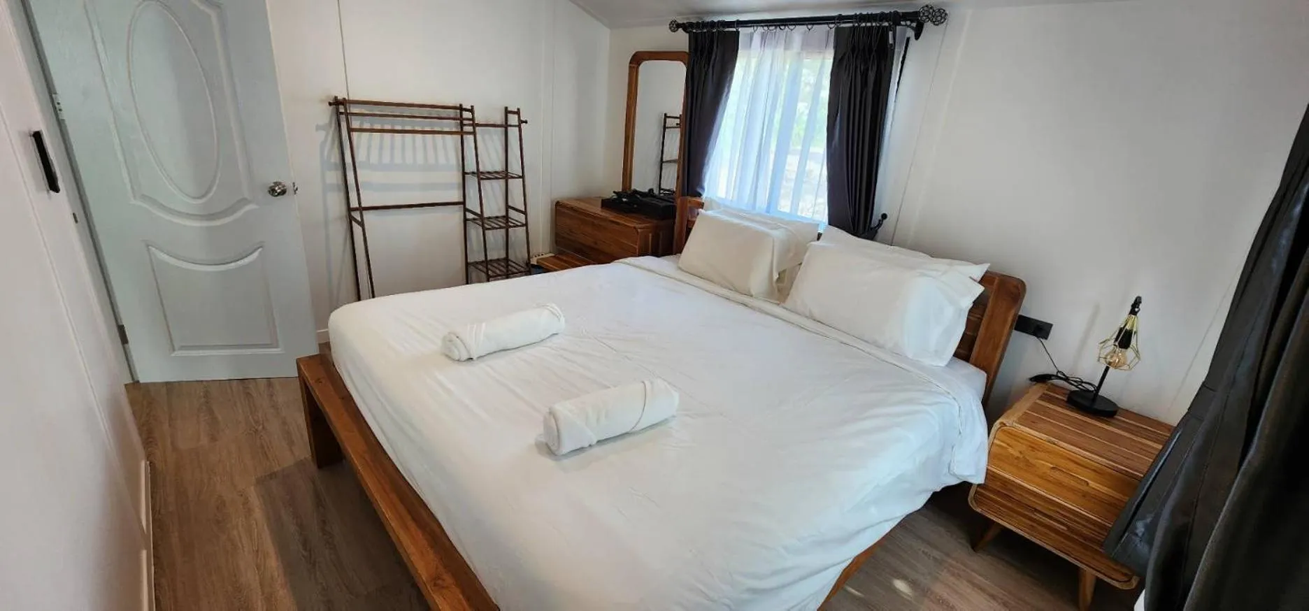 Bed in The Nidhra Boutique Resort