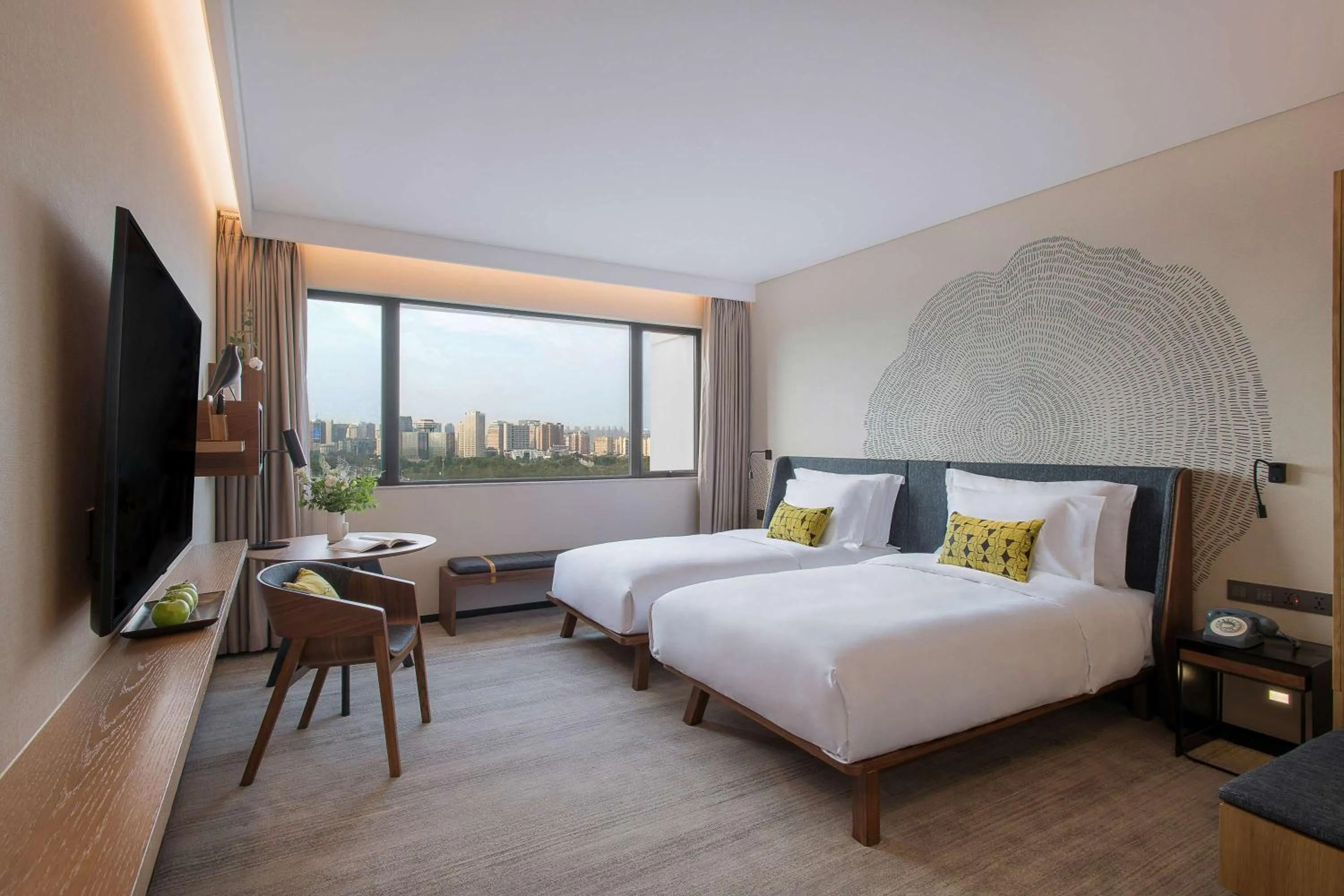 Bedroom, Bed in BEI Zhaolong Hotel, JdV by Hyatt