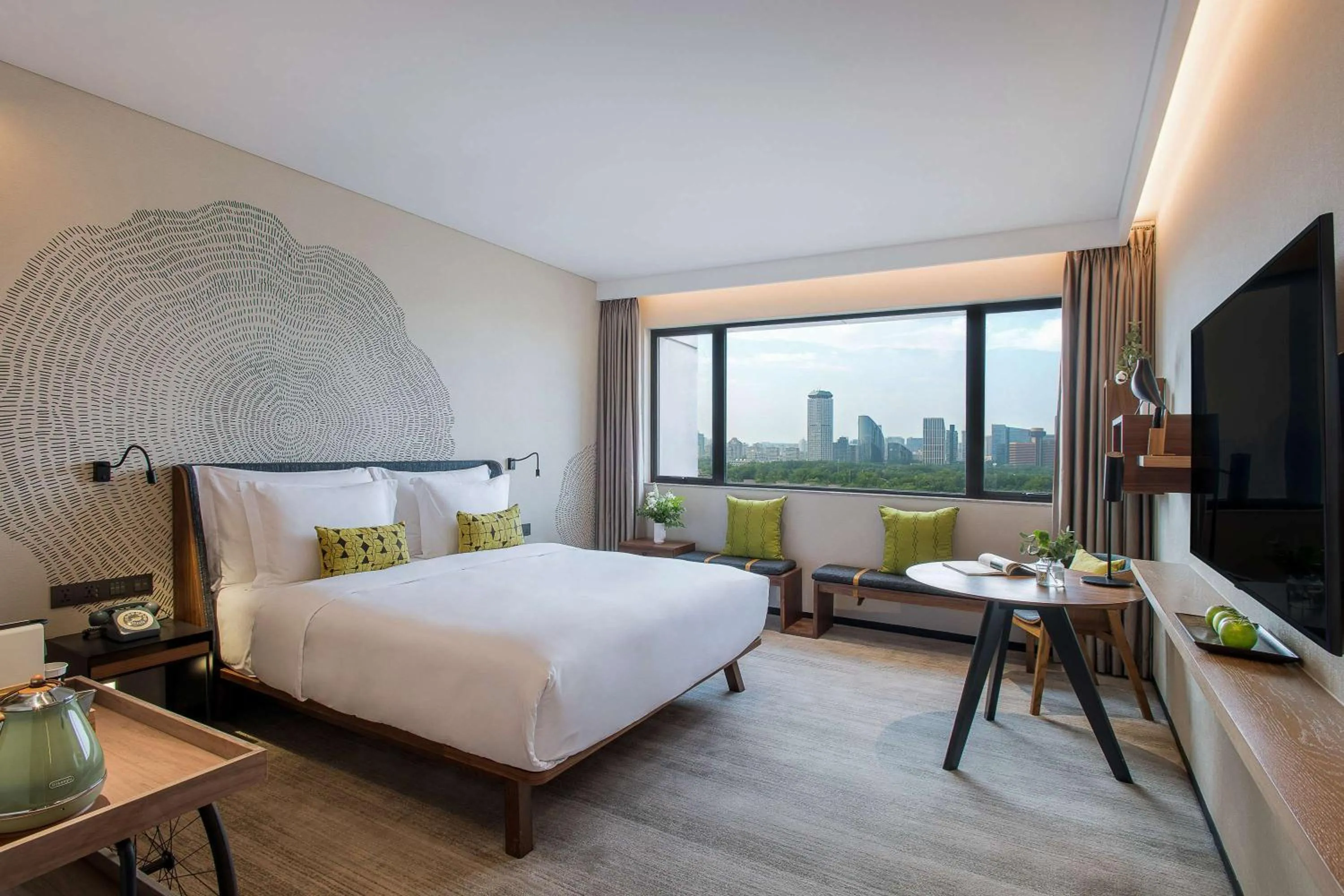 Bedroom, Bed in BEI Zhaolong Hotel, JdV by Hyatt