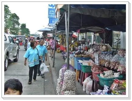 Shopping Area in Riverfront Hotel Mukdahan