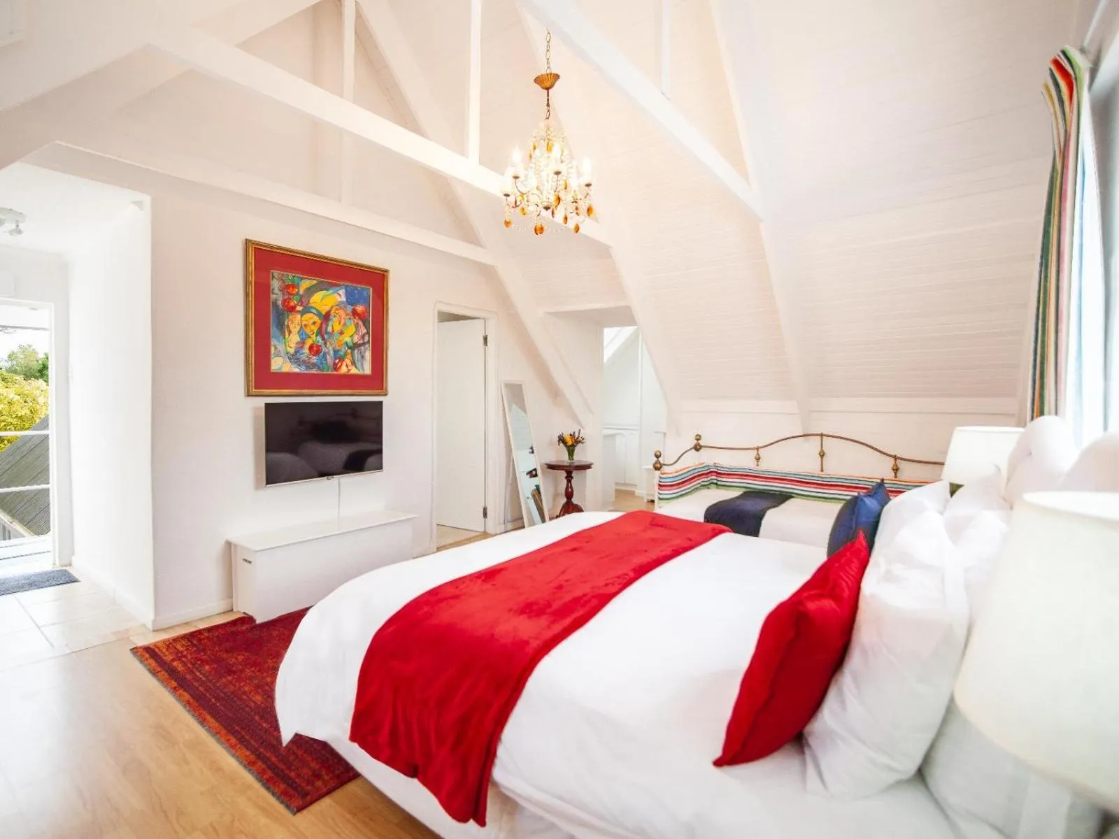 TV and multimedia, Bed in Cosimi Guest House