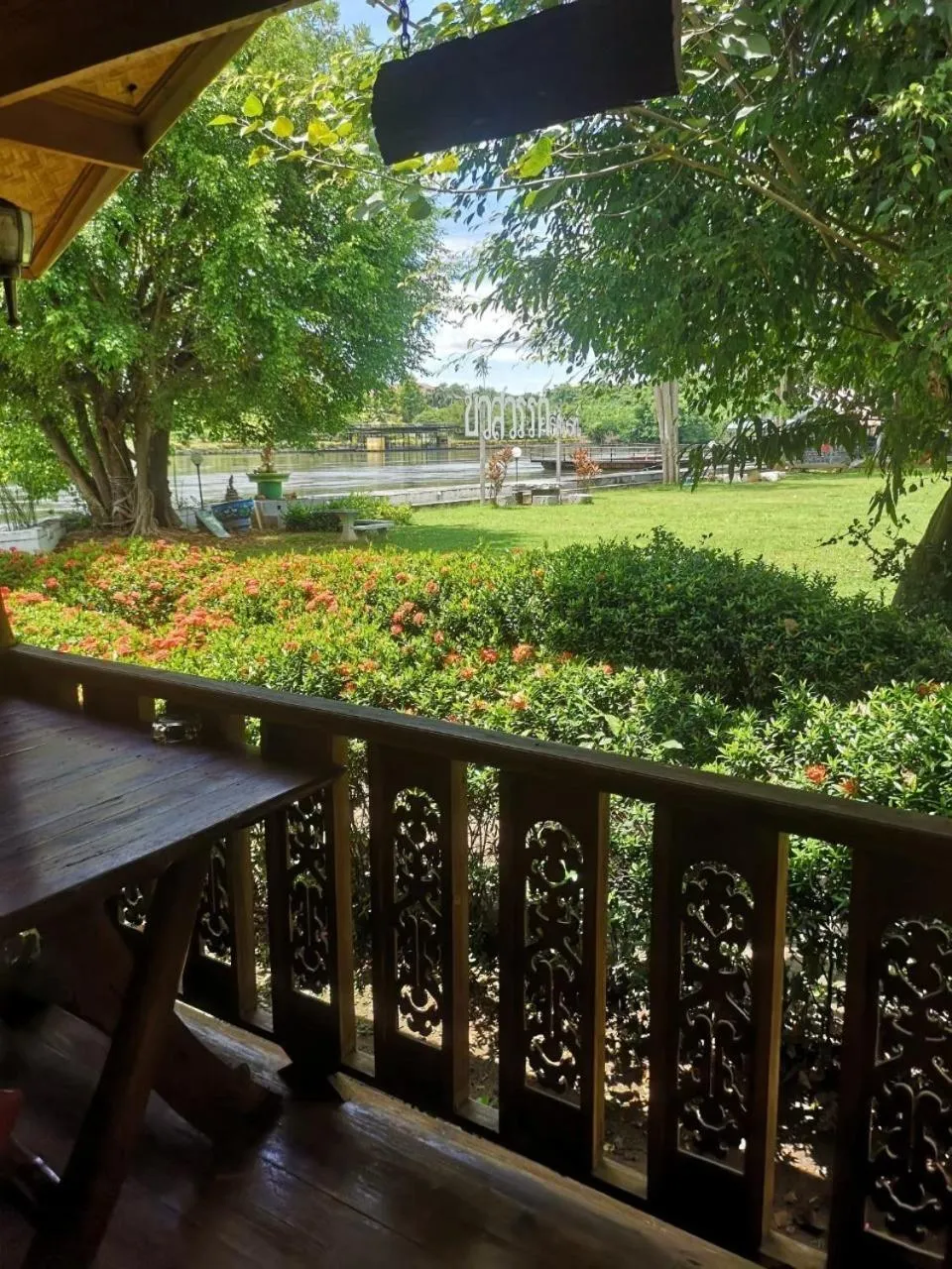 Garden view in Buasawan Resort & Restaurant