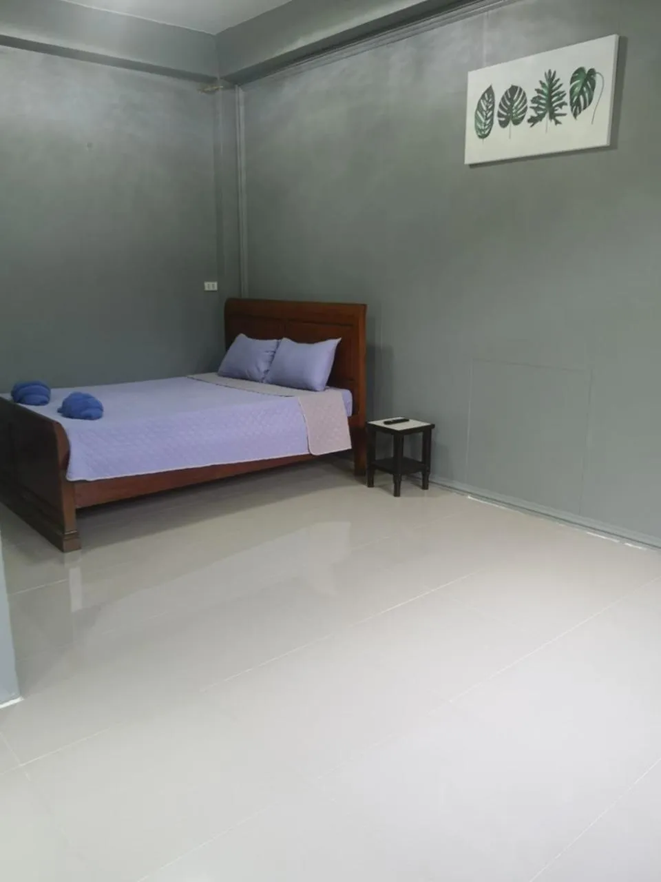 Bed in Buasawan Resort & Restaurant