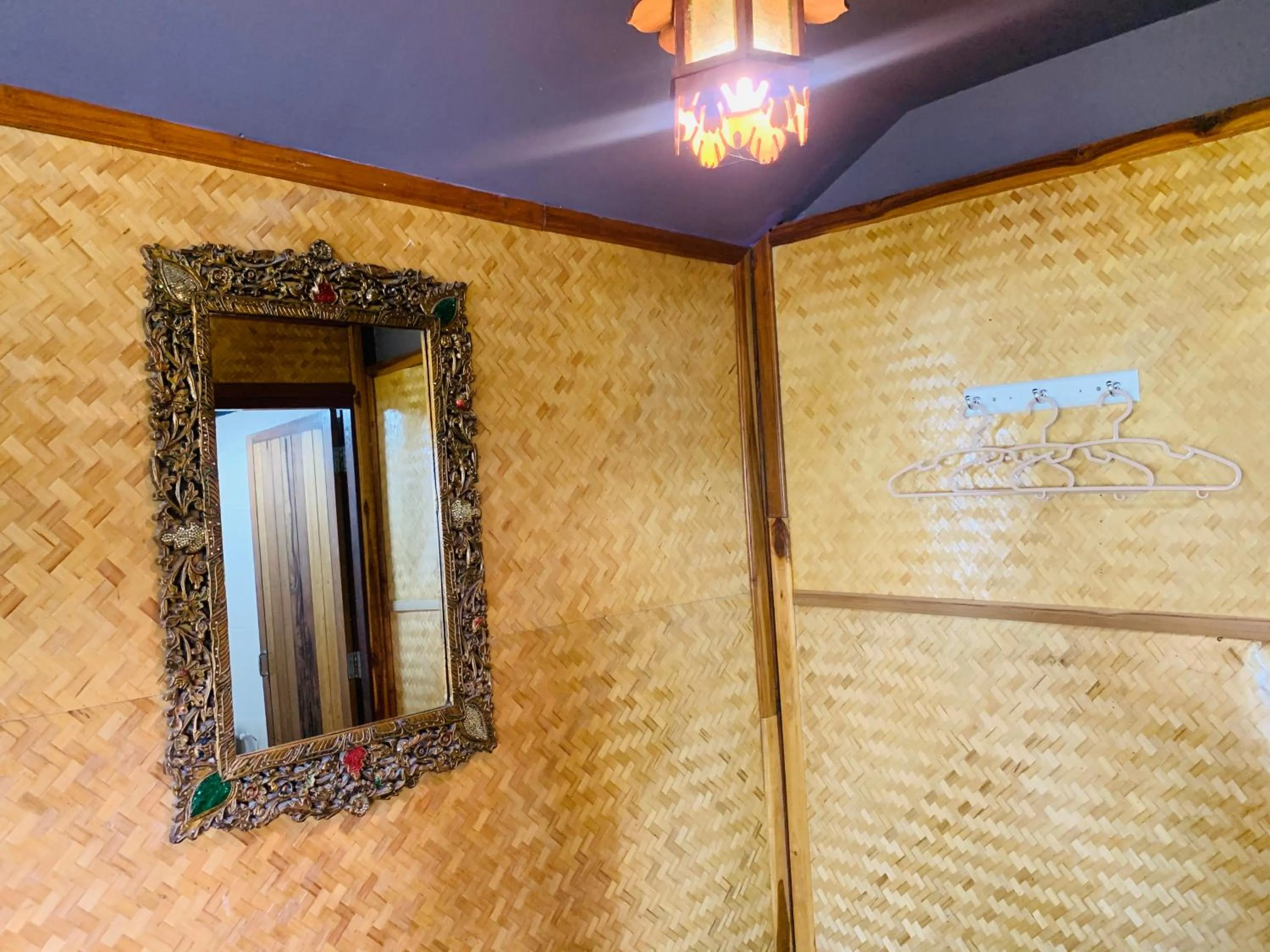 Decorative detail in Buasawan Resort & Restaurant