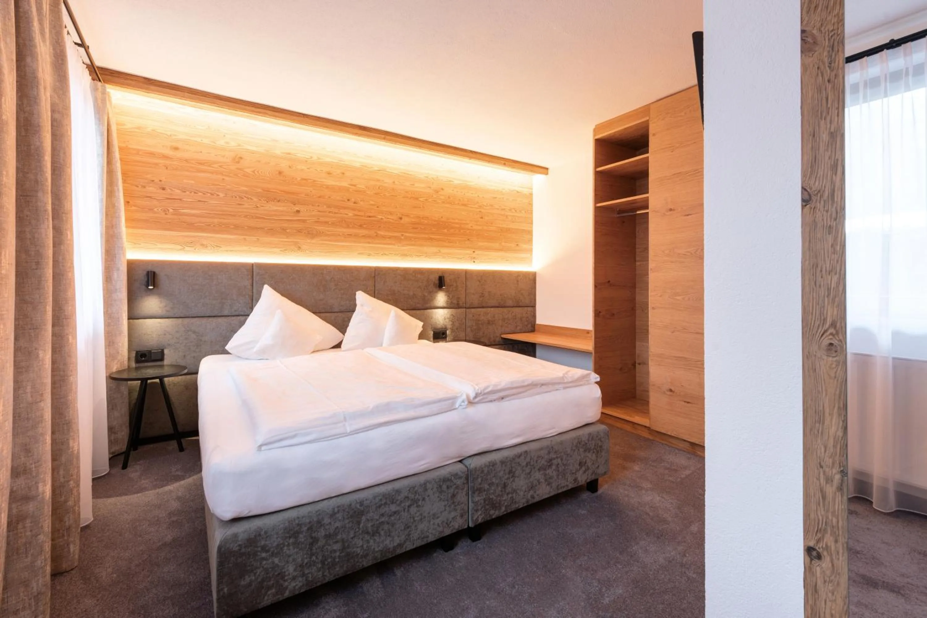 Bed in Hotel Garni Feuerstein