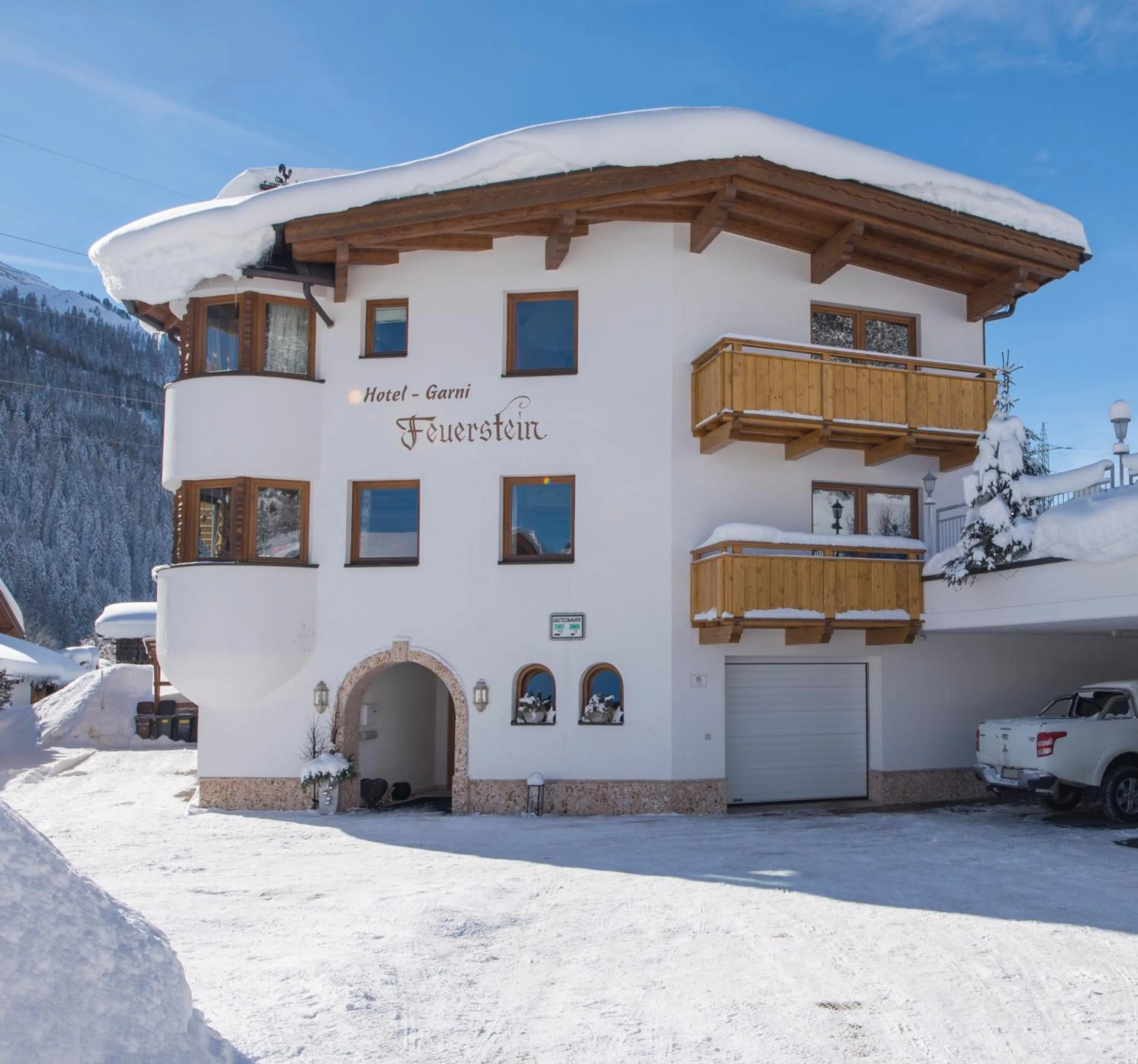 Facade/entrance in Hotel Garni Feuerstein