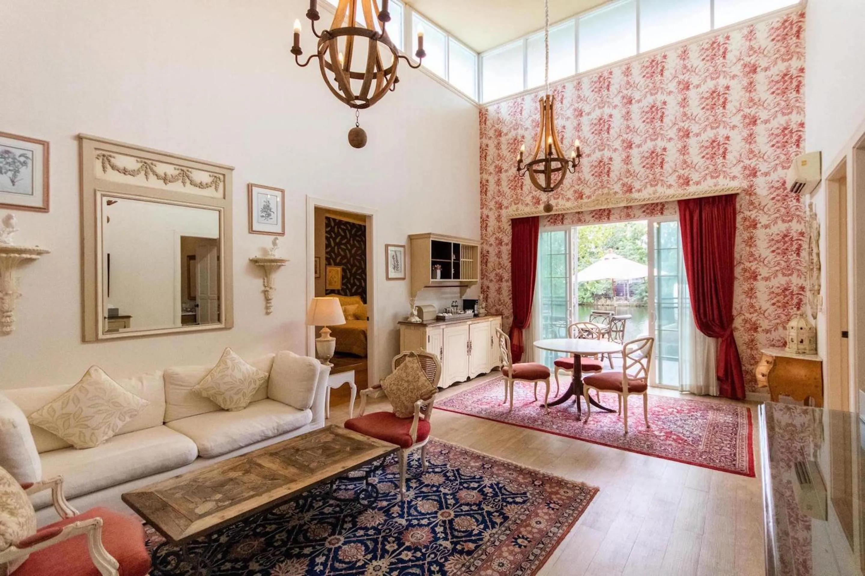 Seating area in Rancho Charnvee Resort & Country Club Khaoyai