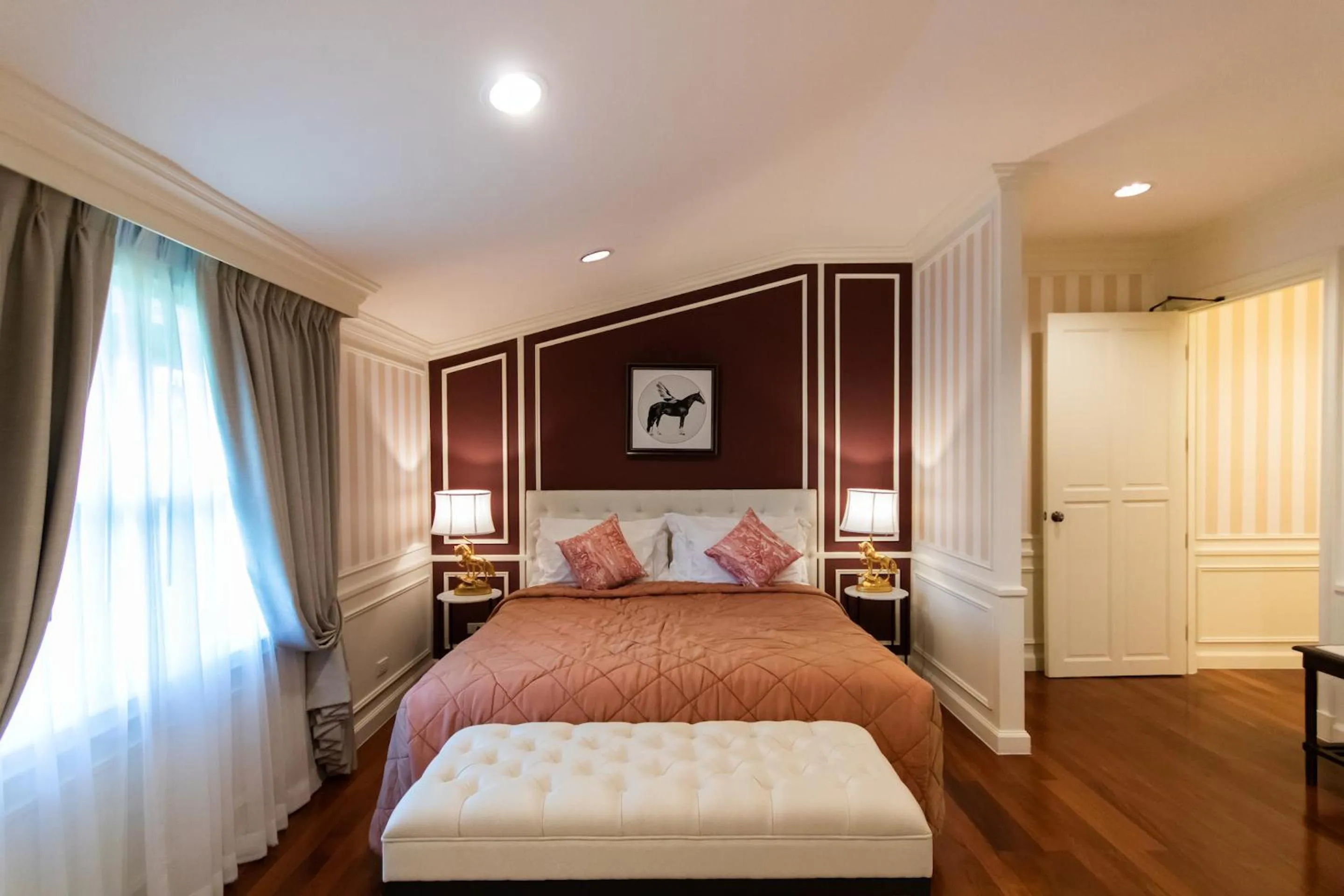 Bedroom, Bed in Rancho Charnvee Resort & Country Club Khaoyai