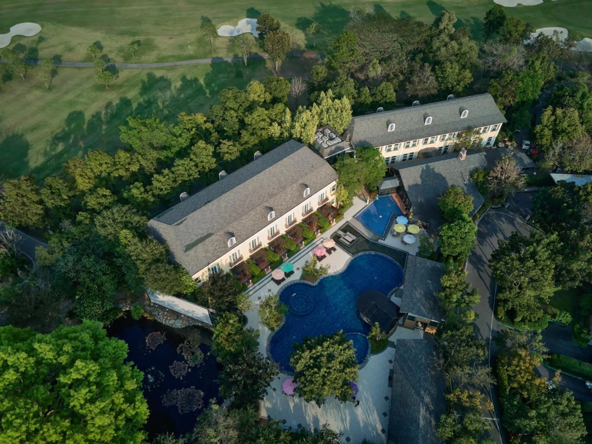 Property building in Rancho Charnvee Resort & Country Club Khaoyai