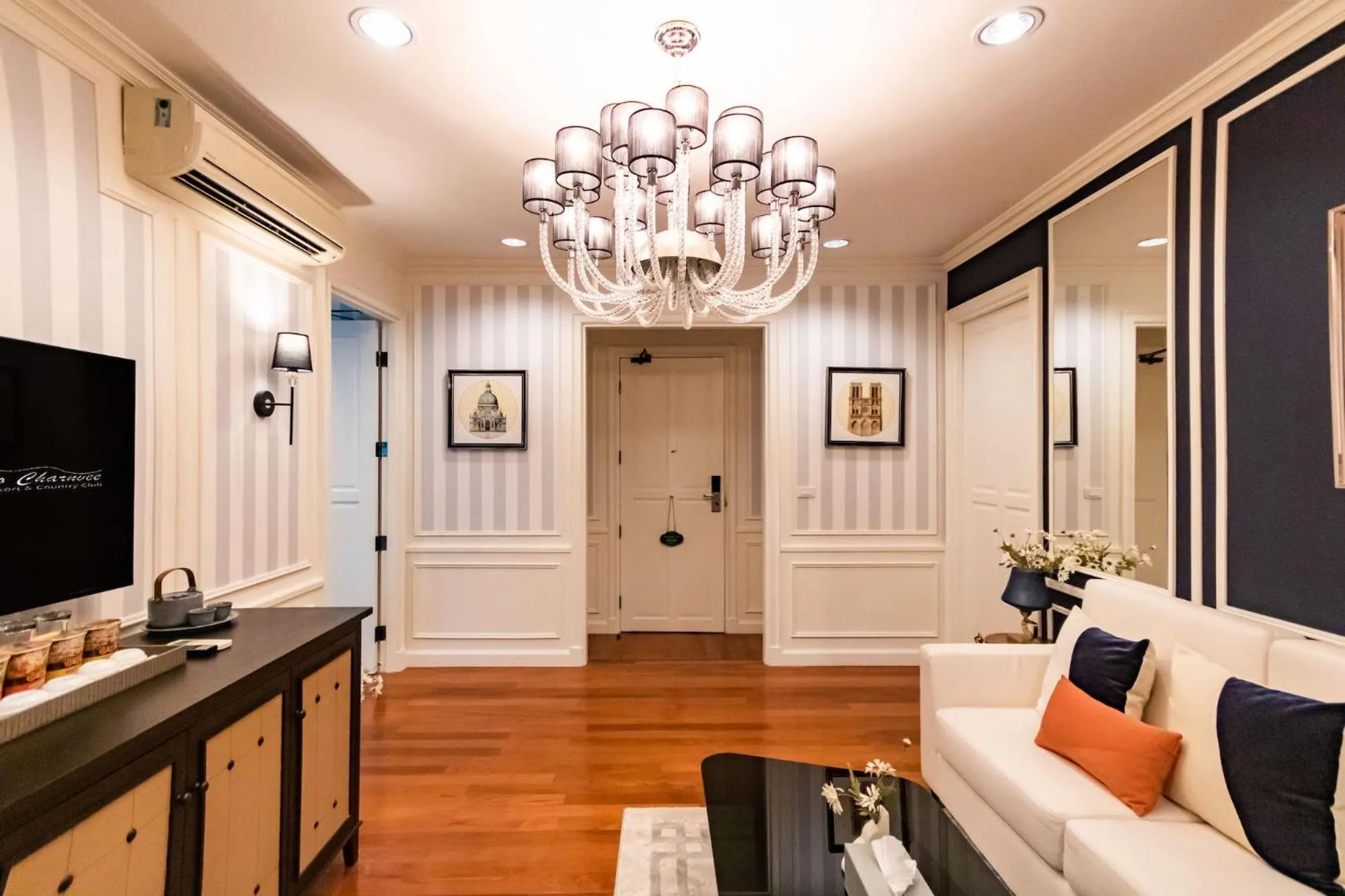 Living room in Rancho Charnvee Resort & Country Club Khaoyai