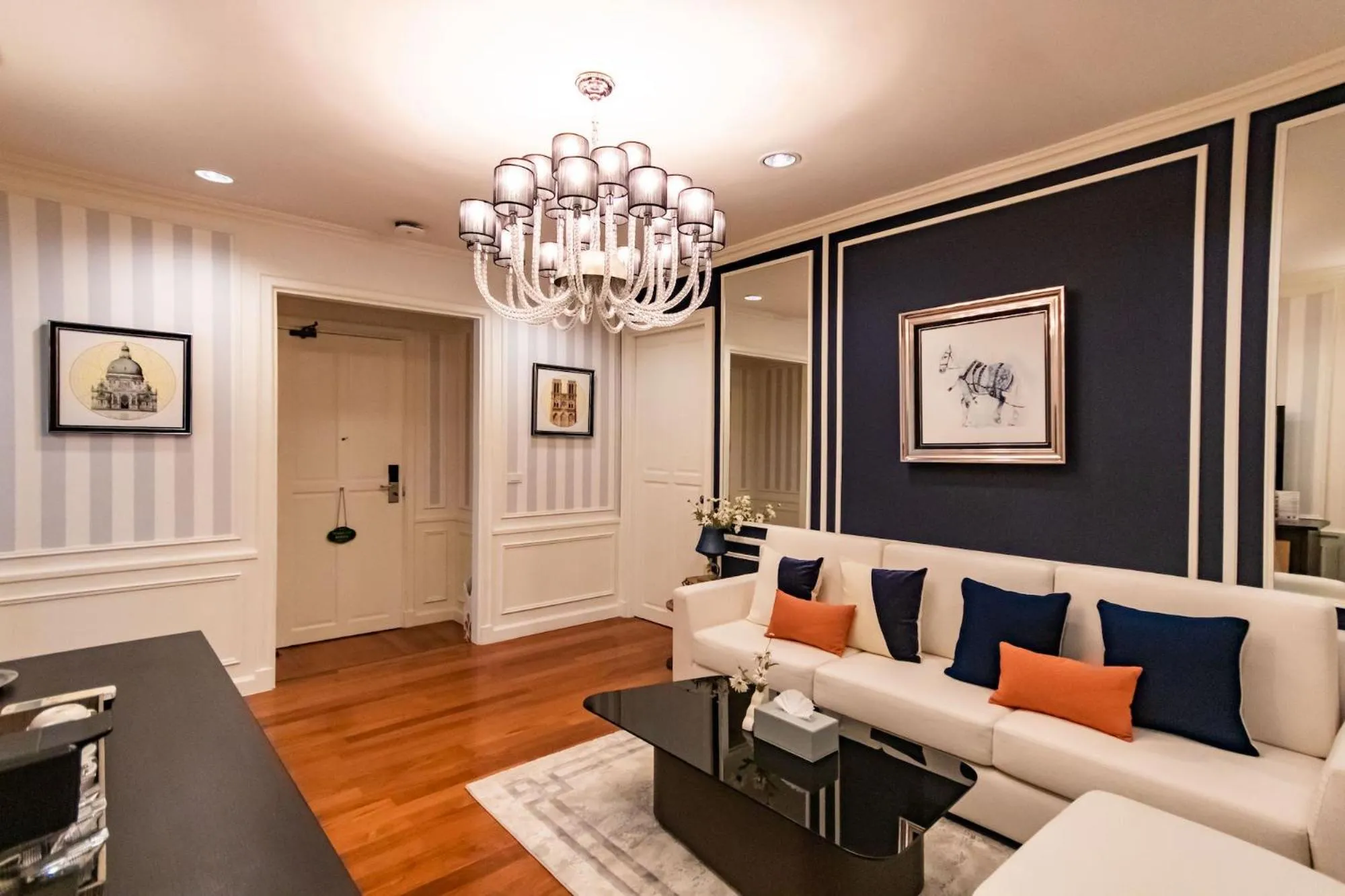 Living room in Rancho Charnvee Resort & Country Club Khaoyai