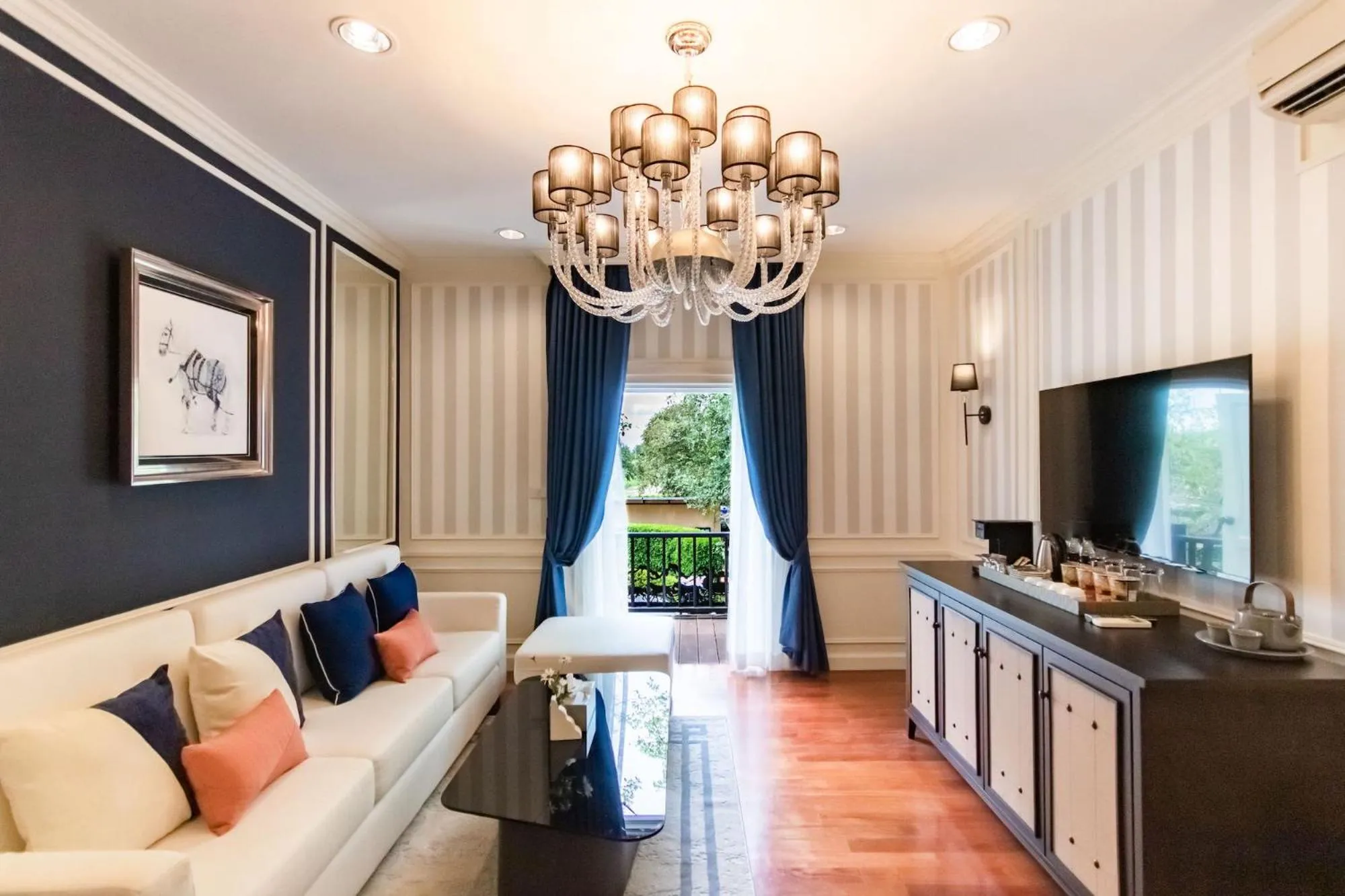 Living room in Rancho Charnvee Resort & Country Club Khaoyai