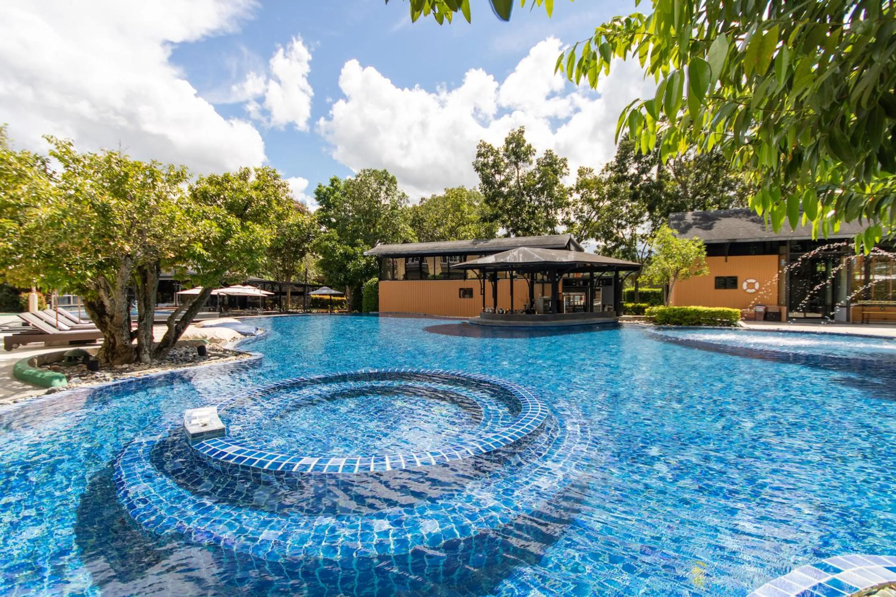 Swimming pool in Rancho Charnvee Resort & Country Club Khaoyai