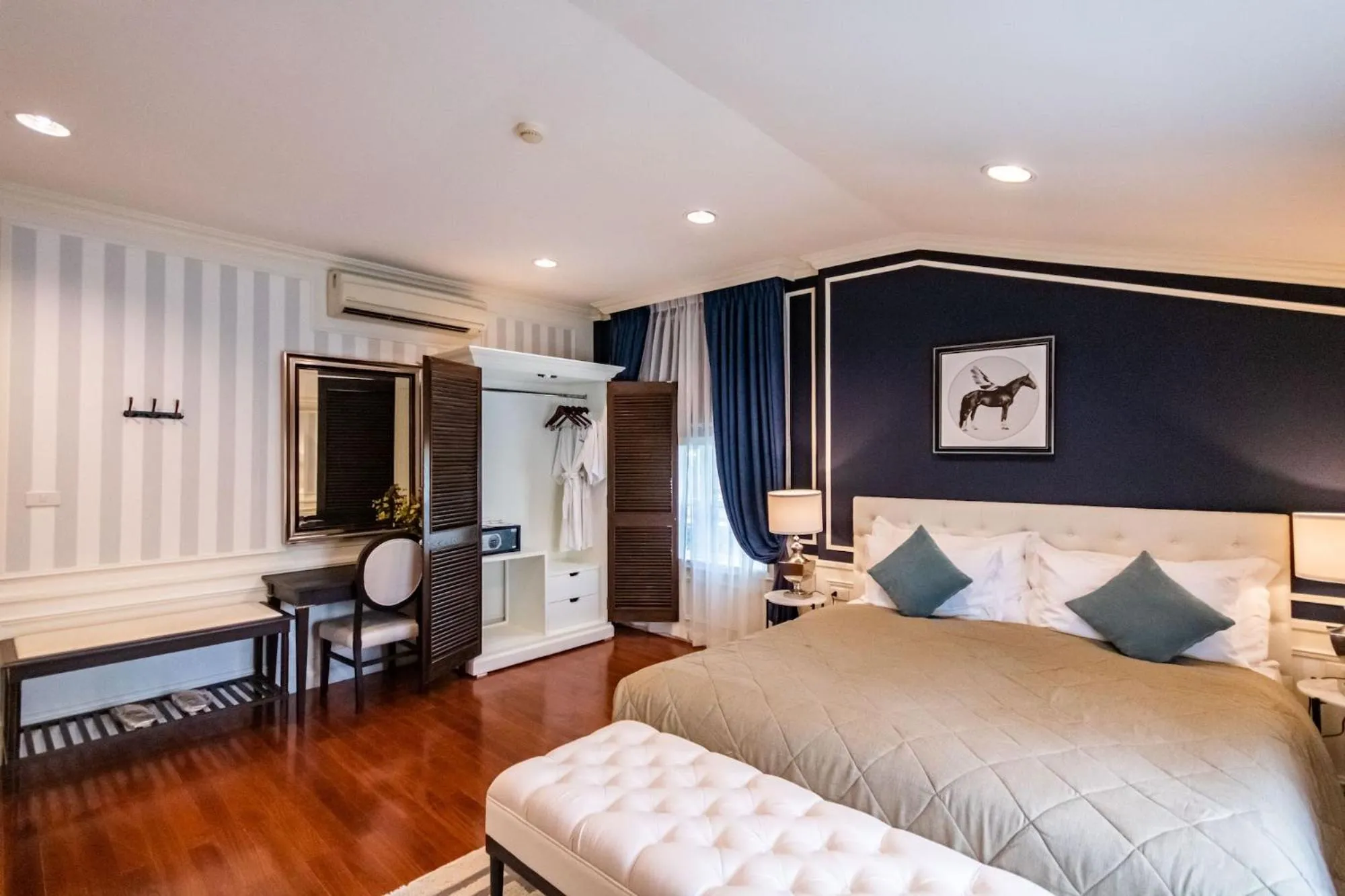 Bedroom, Bed in Rancho Charnvee Resort & Country Club Khaoyai