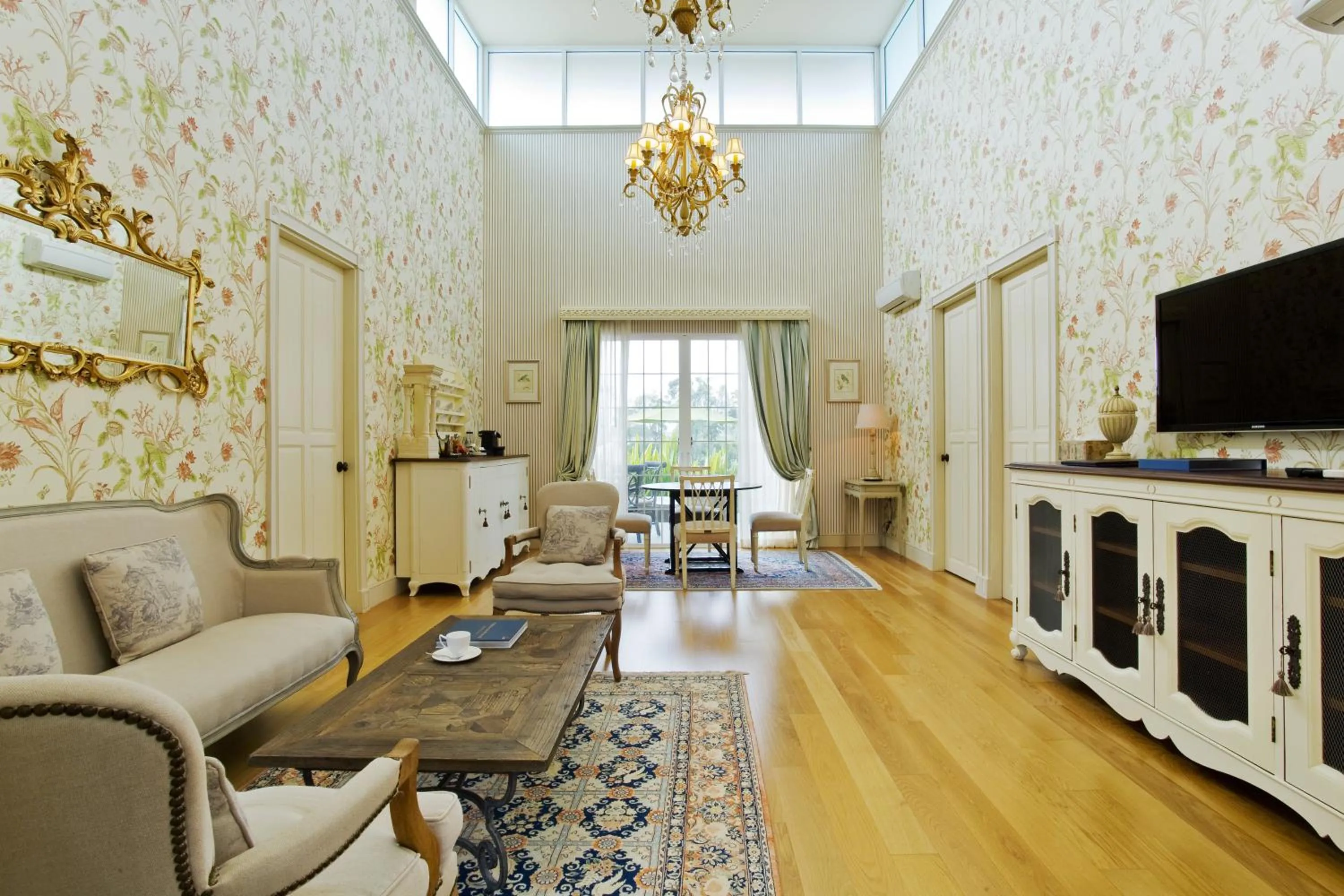 Living room in Rancho Charnvee Resort & Country Club Khaoyai