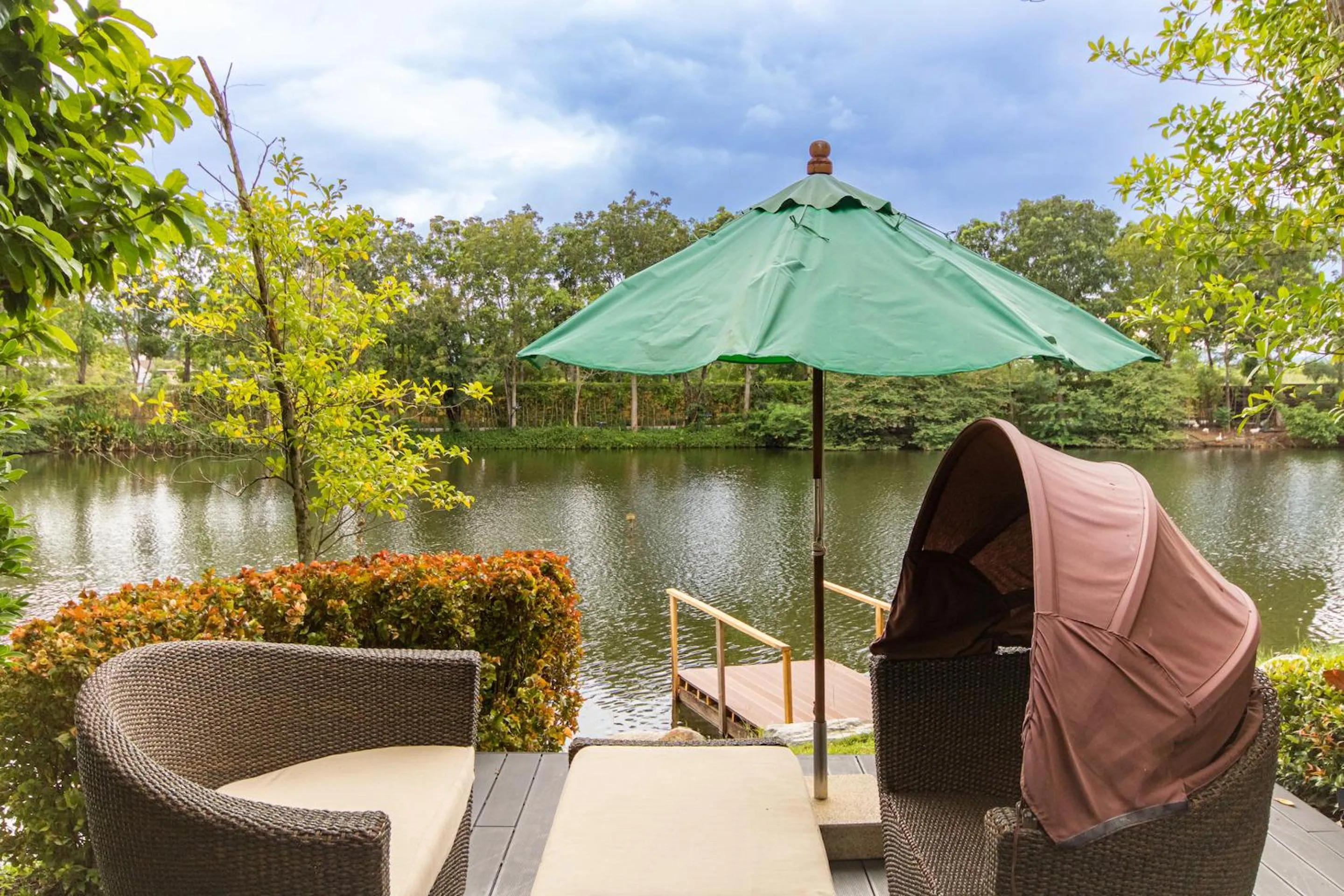 Balcony/Terrace in Rancho Charnvee Resort & Country Club Khaoyai