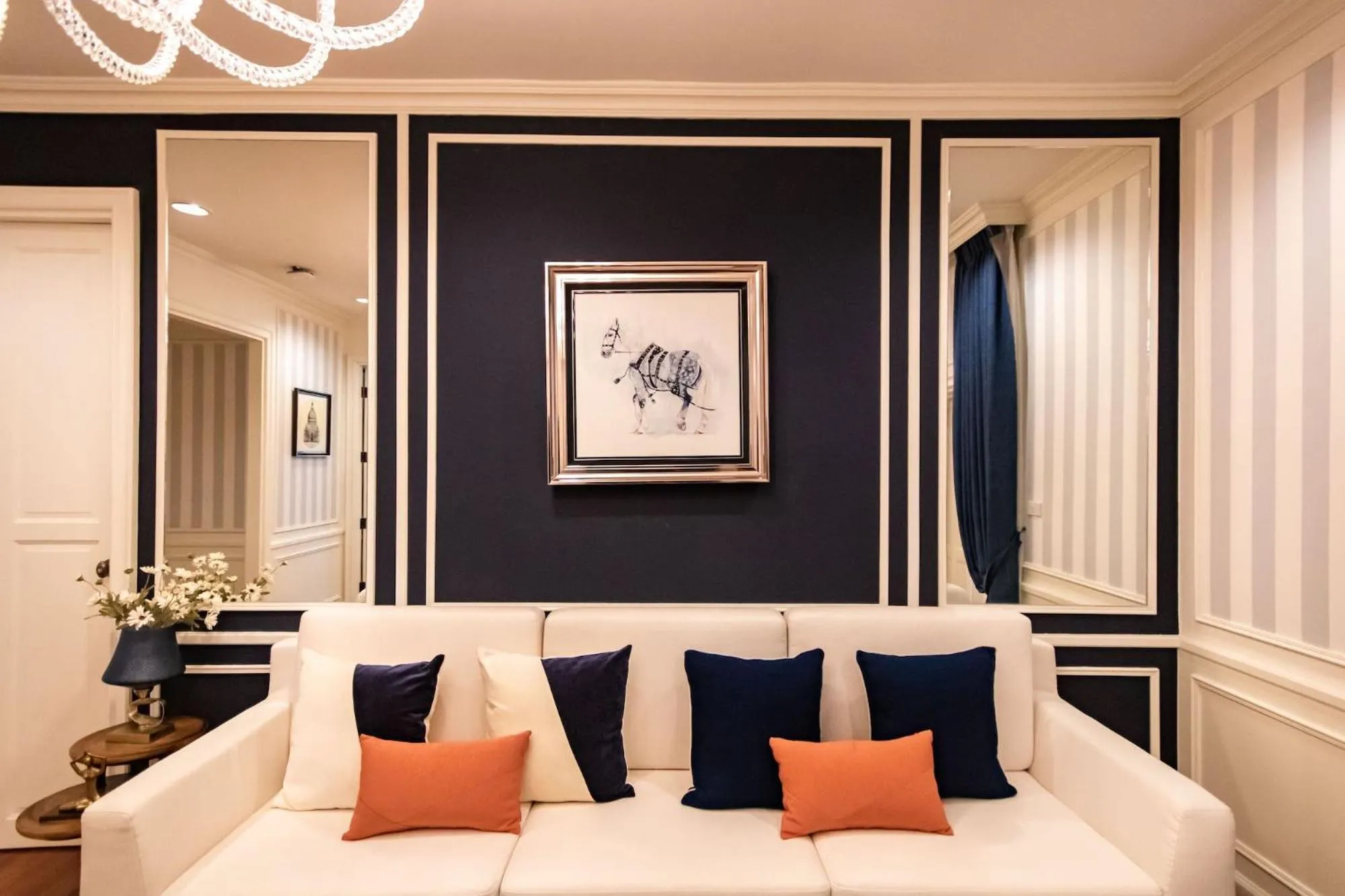 Living room in Rancho Charnvee Resort & Country Club Khaoyai