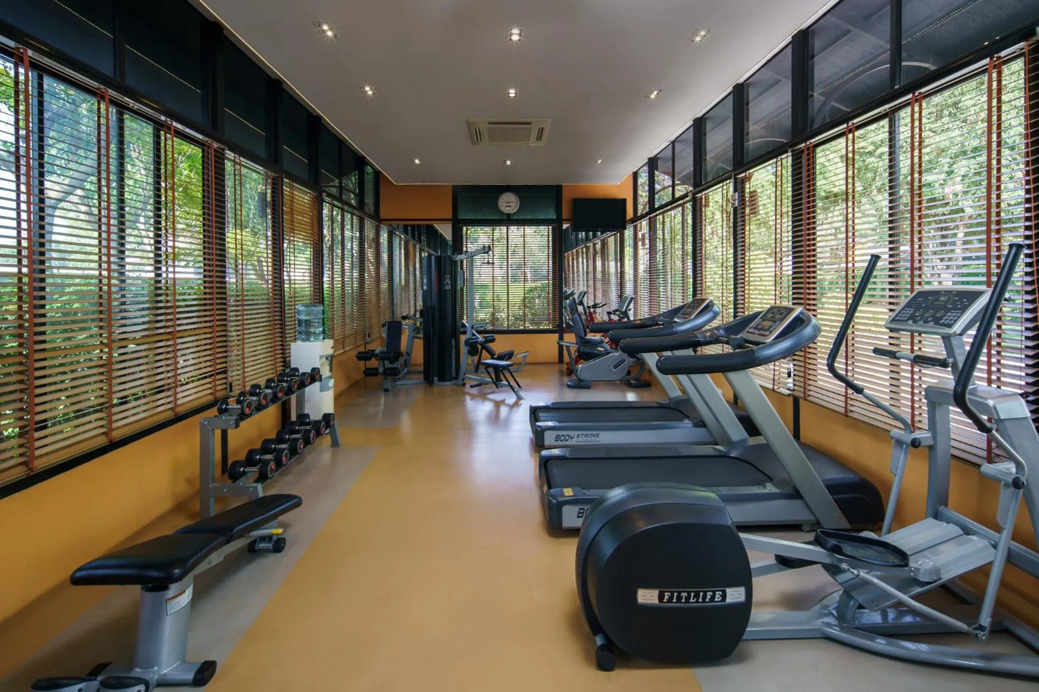 Fitness centre/facilities in Rancho Charnvee Resort & Country Club Khaoyai