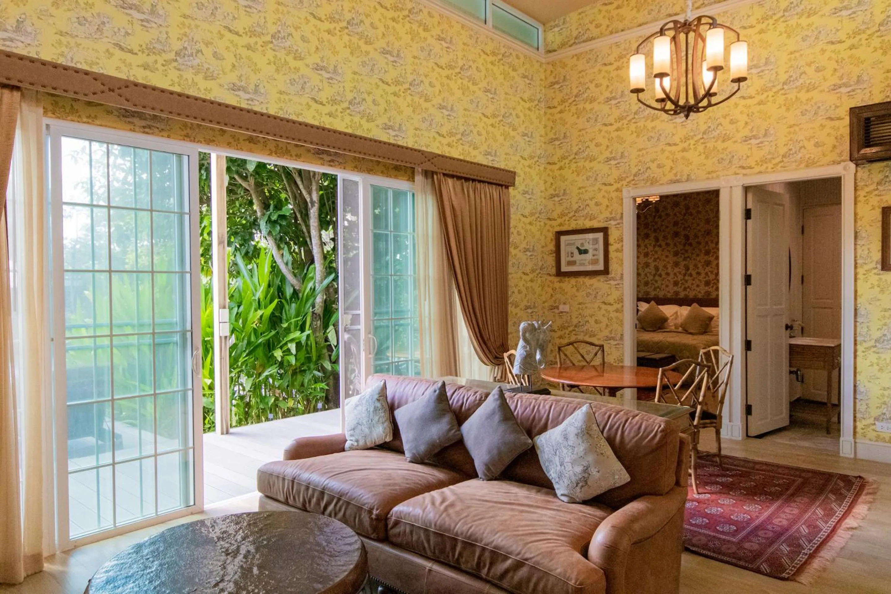 Living room in Rancho Charnvee Resort & Country Club Khaoyai