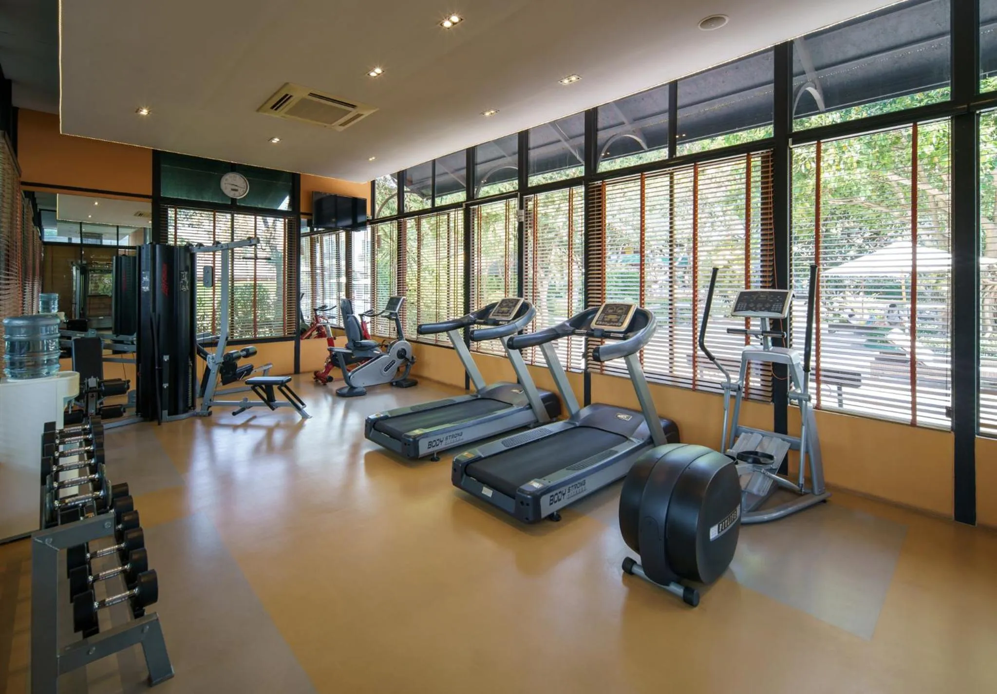 Fitness centre/facilities in Rancho Charnvee Resort & Country Club Khaoyai