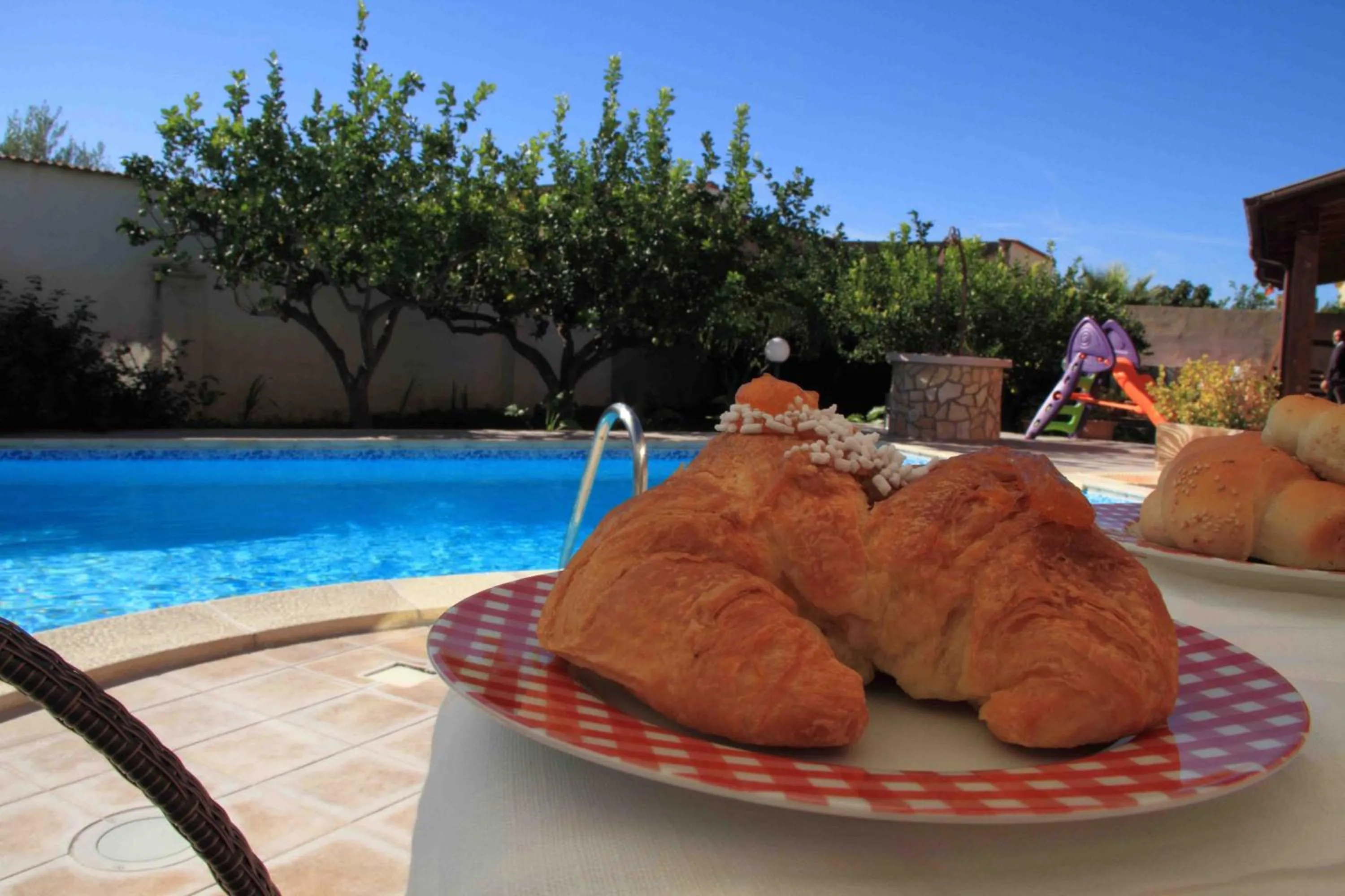 Food close-up in Il Quadrifoglio