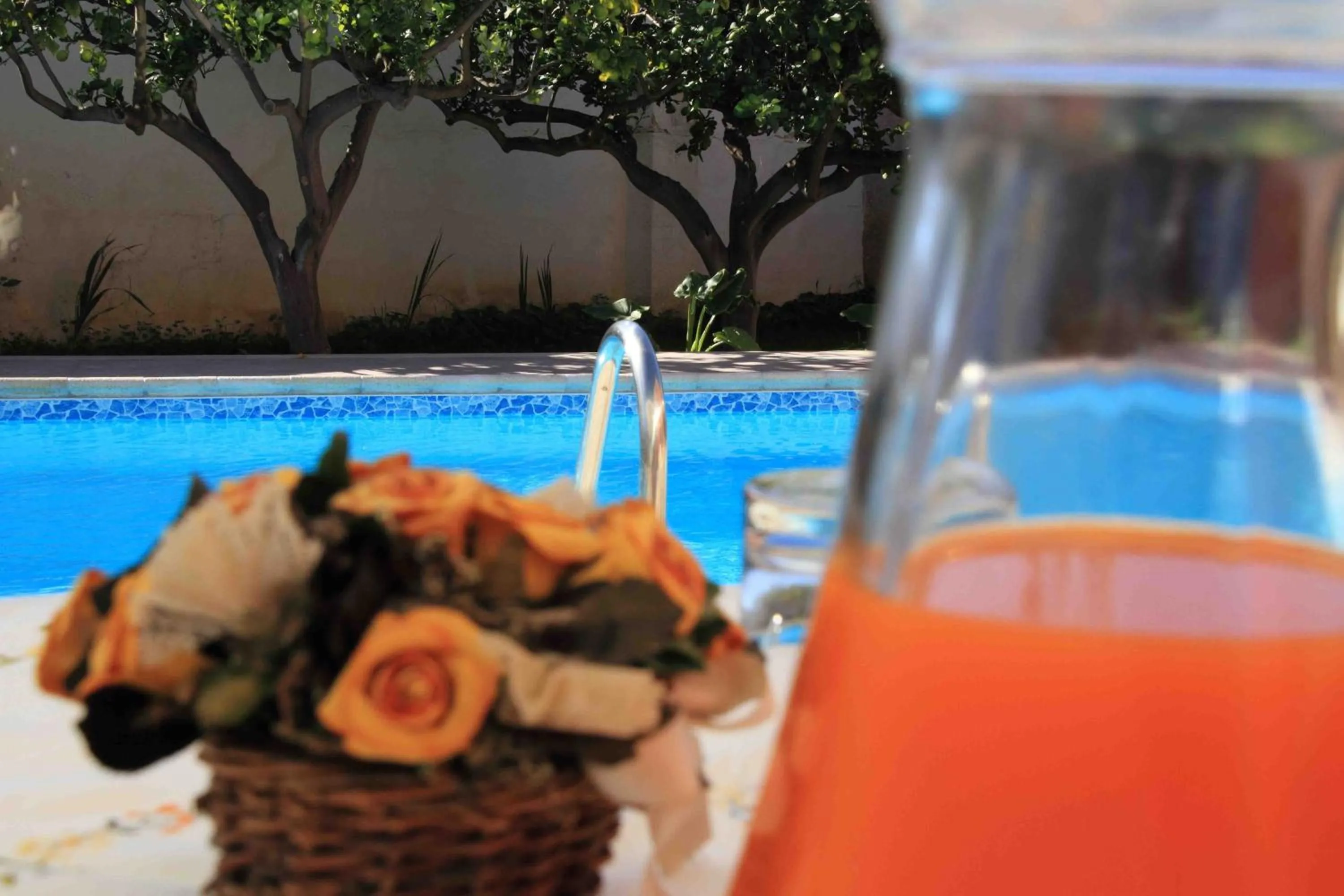 Pool view in Il Quadrifoglio