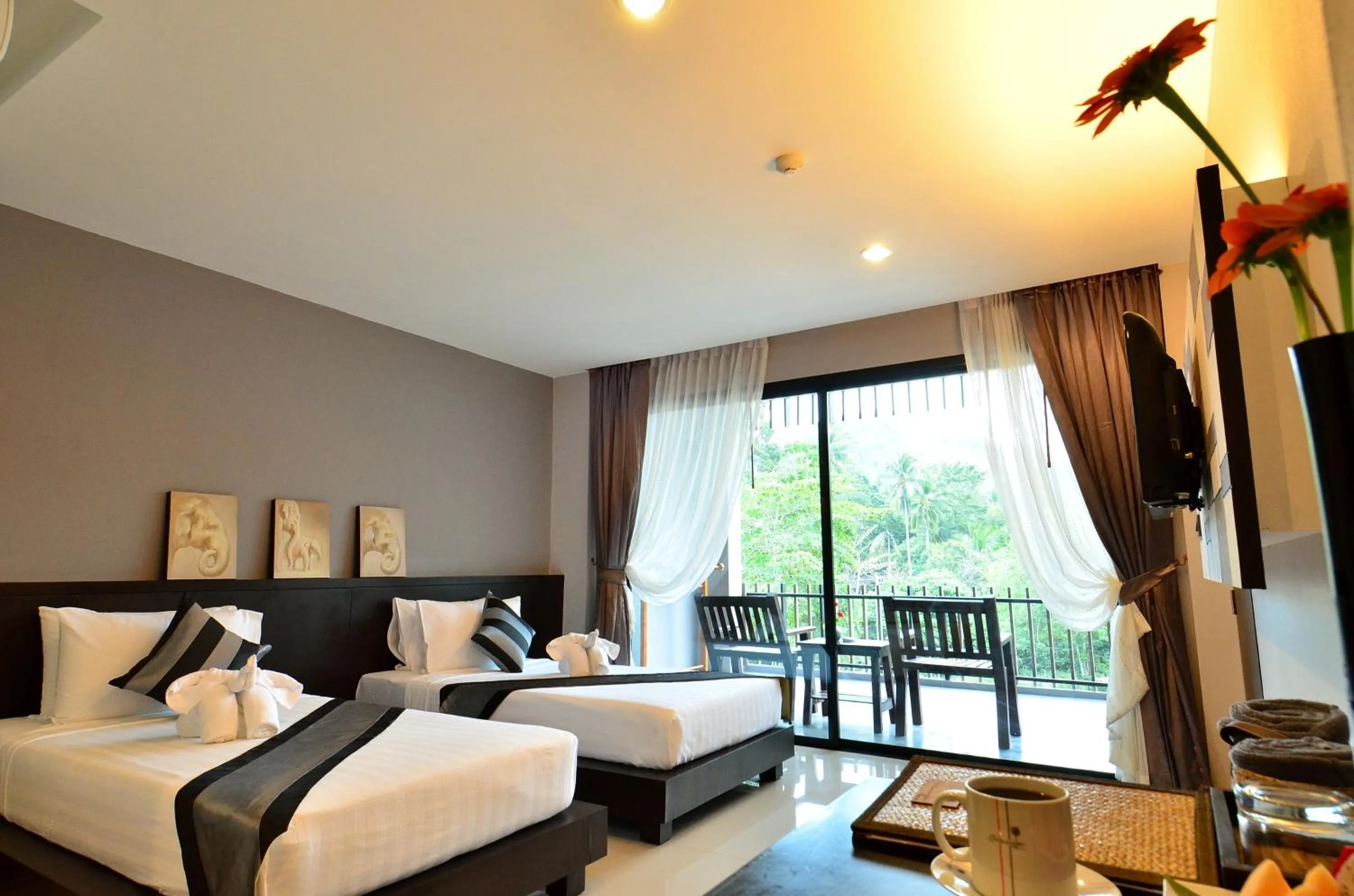 Bedroom, Bed in Chaweng Noi Pool Villa