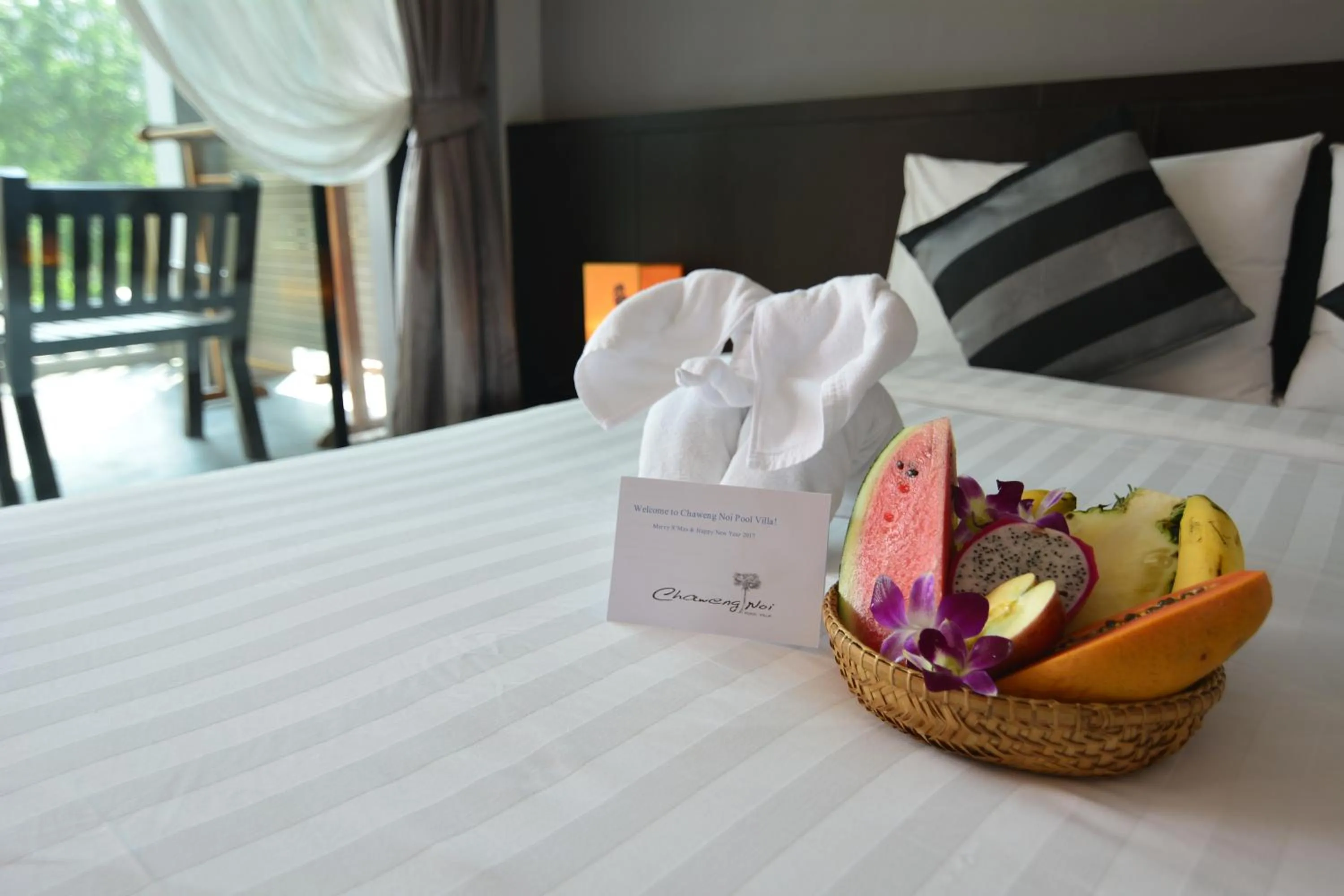 Bedroom, Bed in Chaweng Noi Pool Villa