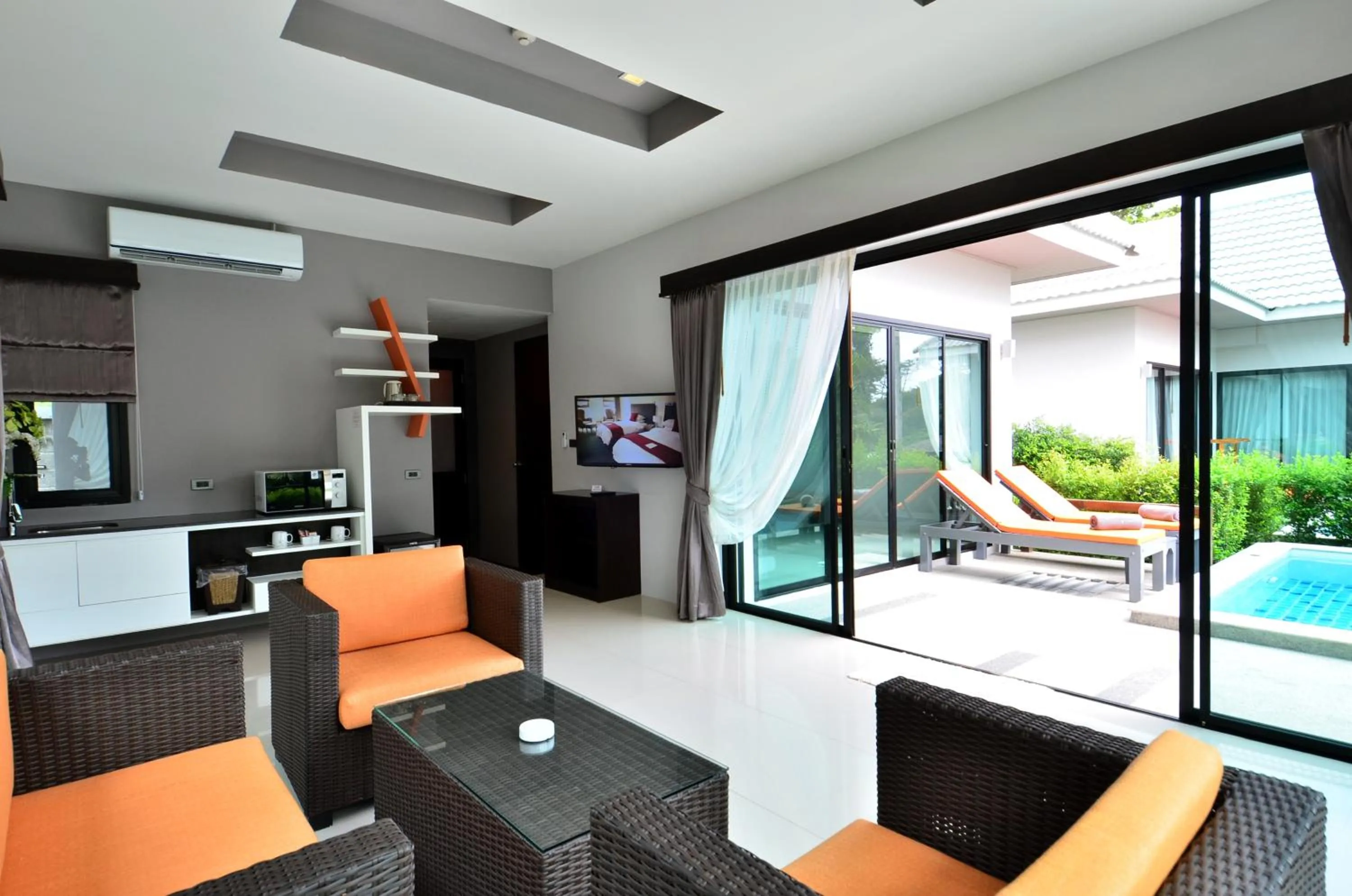 Living room in Chaweng Noi Pool Villa