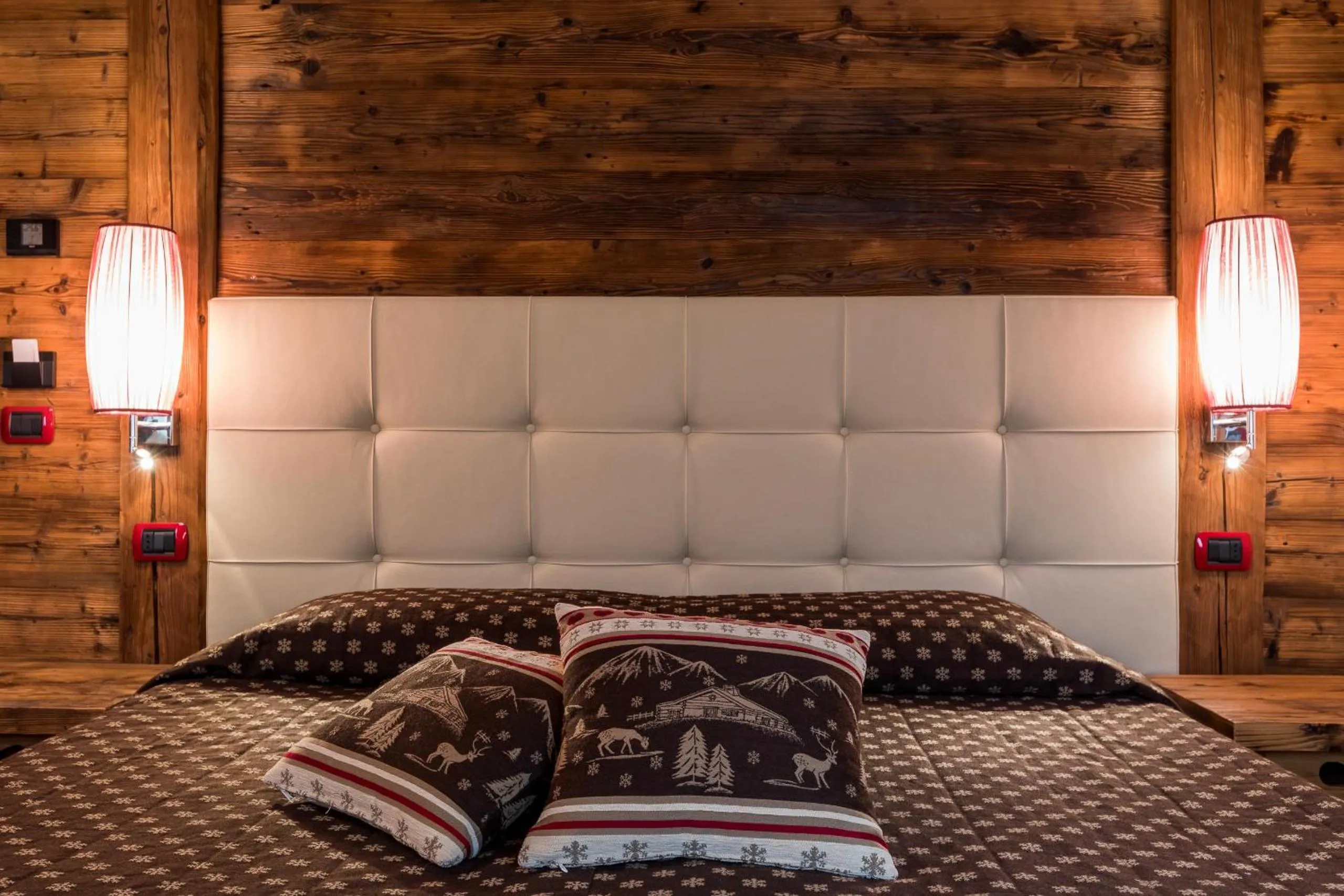 Bed in Hotel Maso del Brenta