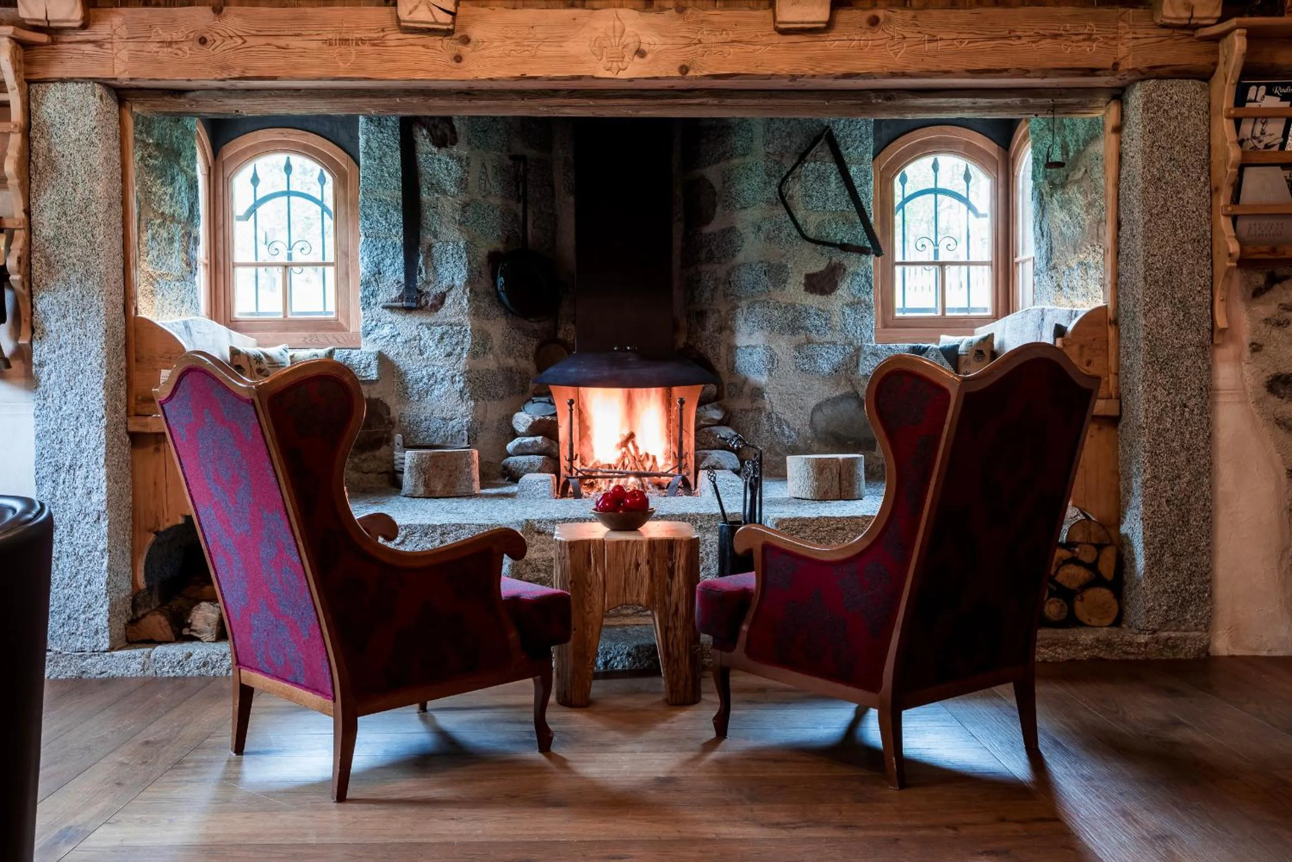 Decorative detail in Hotel Maso del Brenta