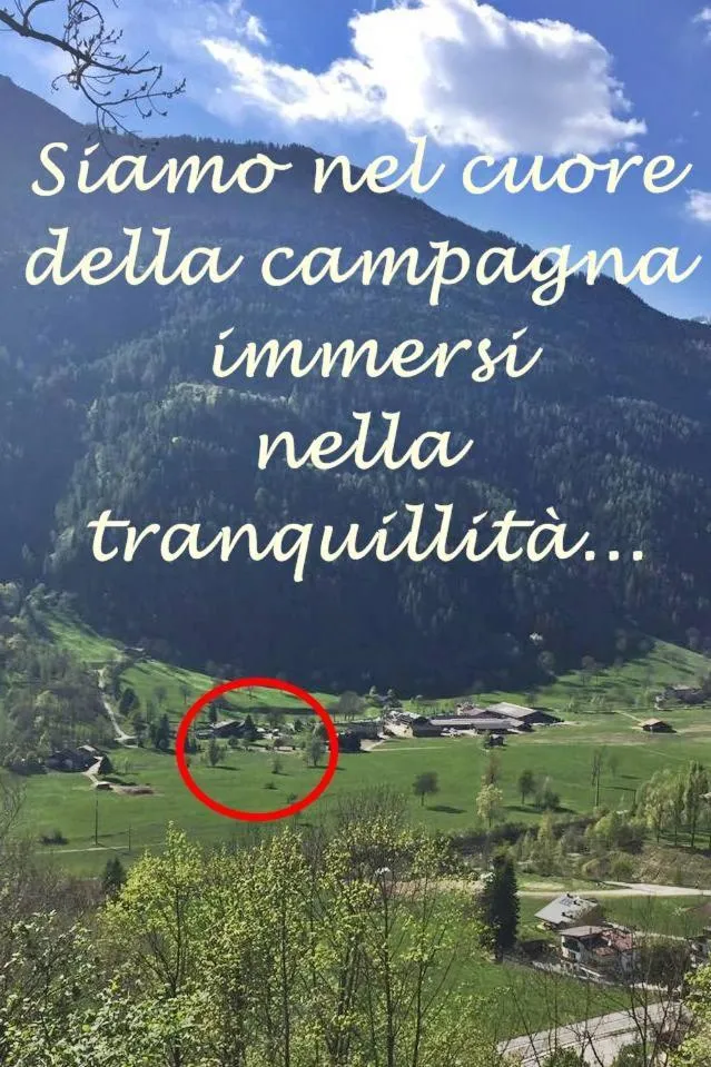 Natural landscape in Hotel Maso del Brenta