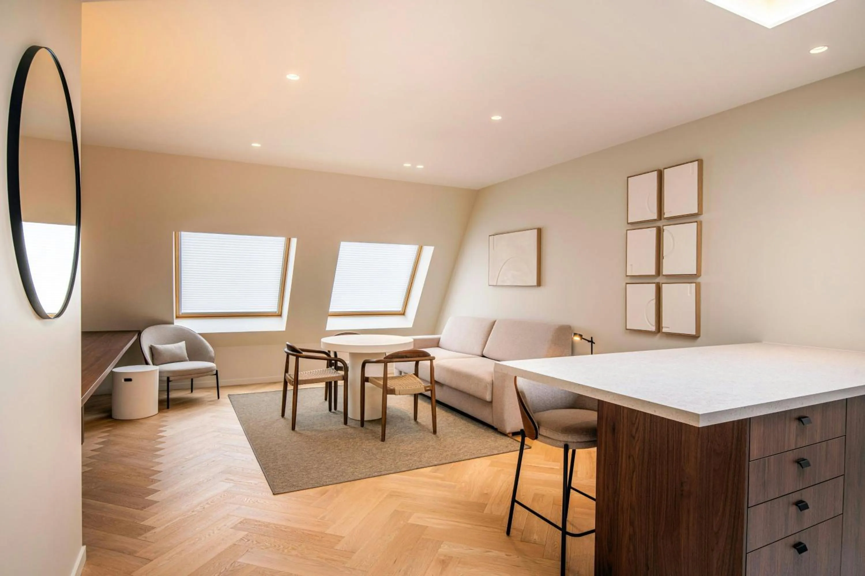 Bedroom in Marriott Executive Apartments Brussels