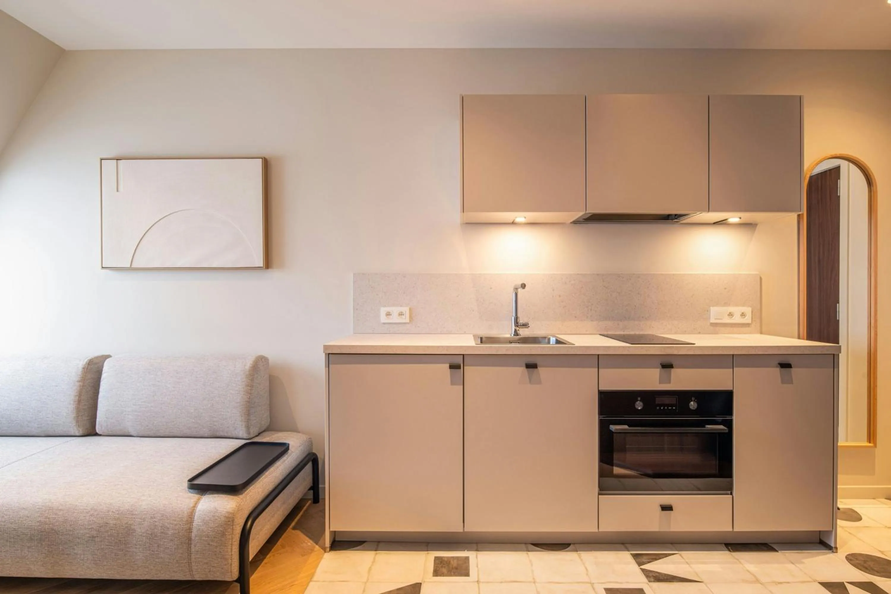 Kitchen or kitchenette in Marriott Executive Apartments Brussels