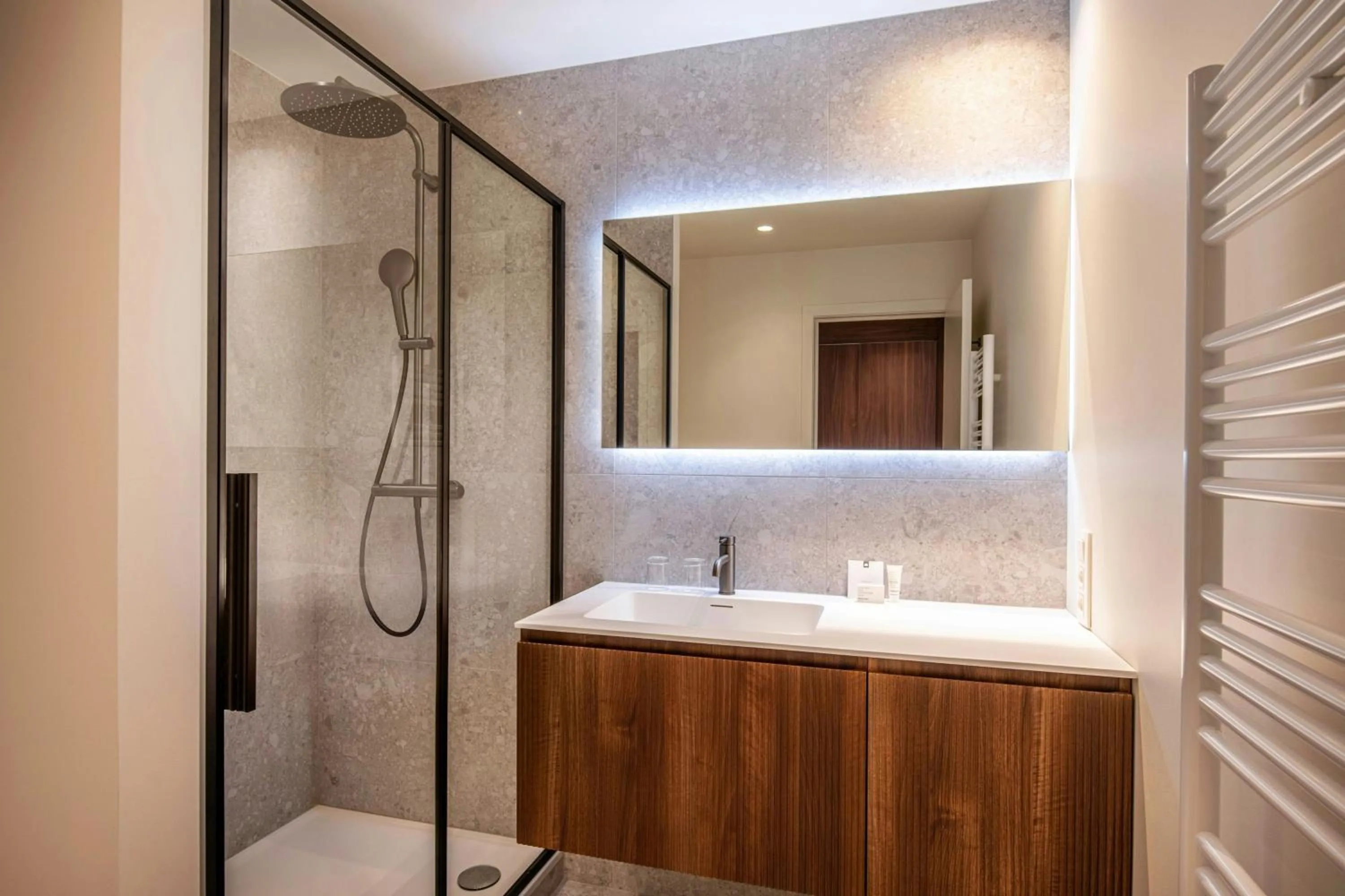 Bathroom in Marriott Executive Apartments Brussels