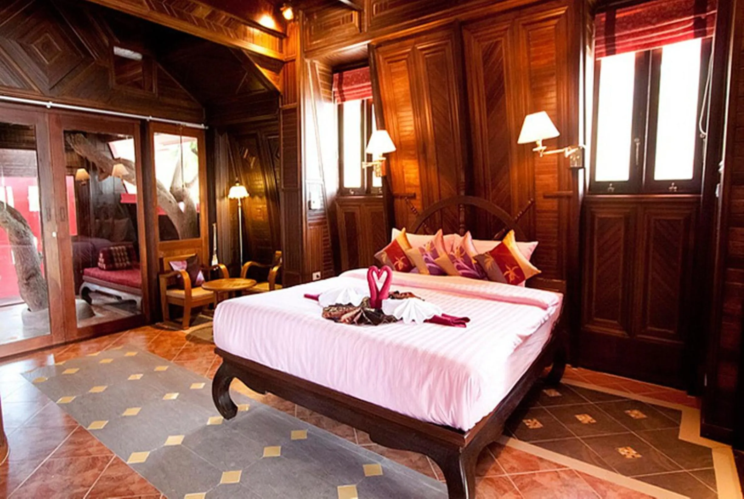 Bedroom, Bed in Rin Beach Resort