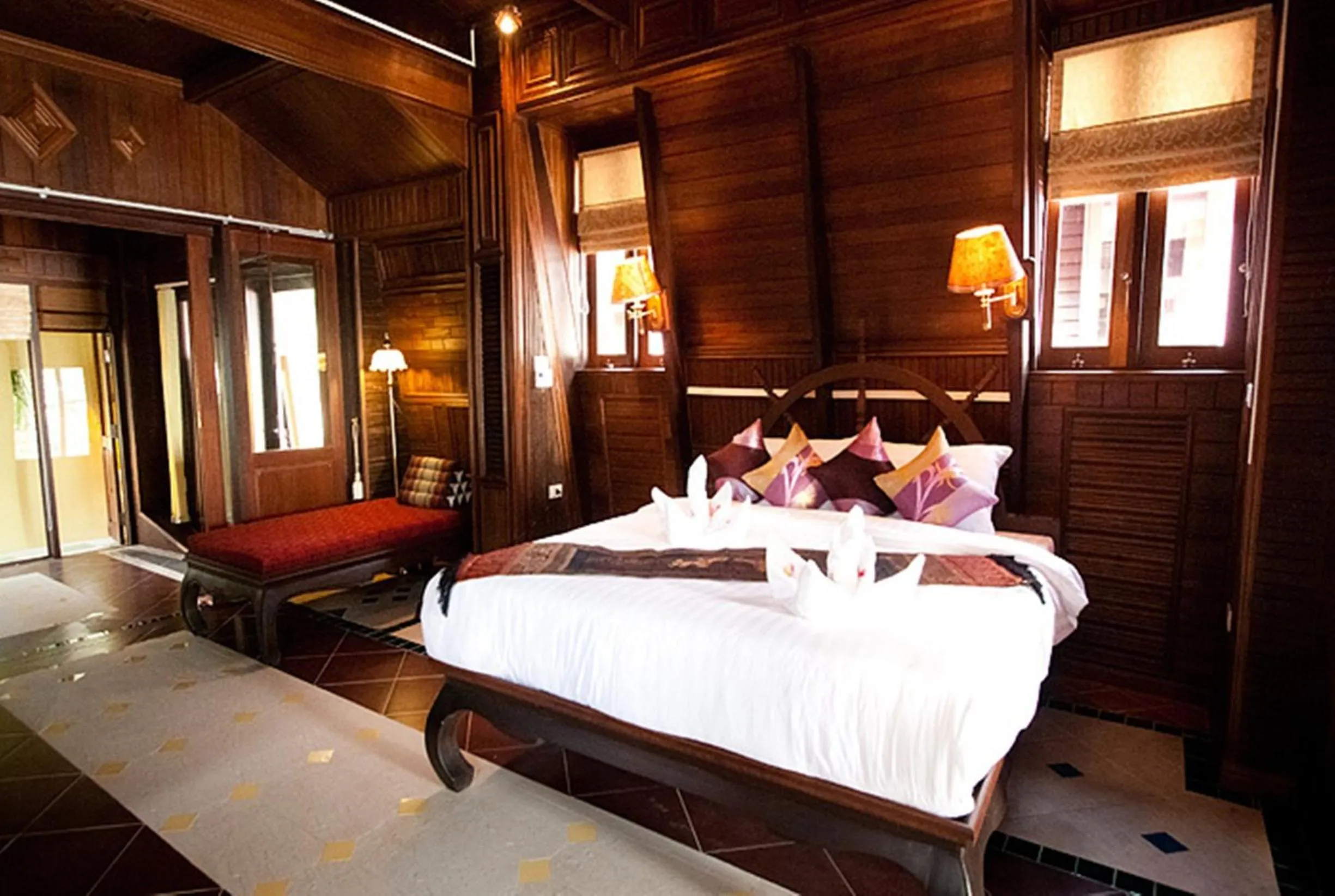 Photo of the whole room, Bed in Rin Beach Resort