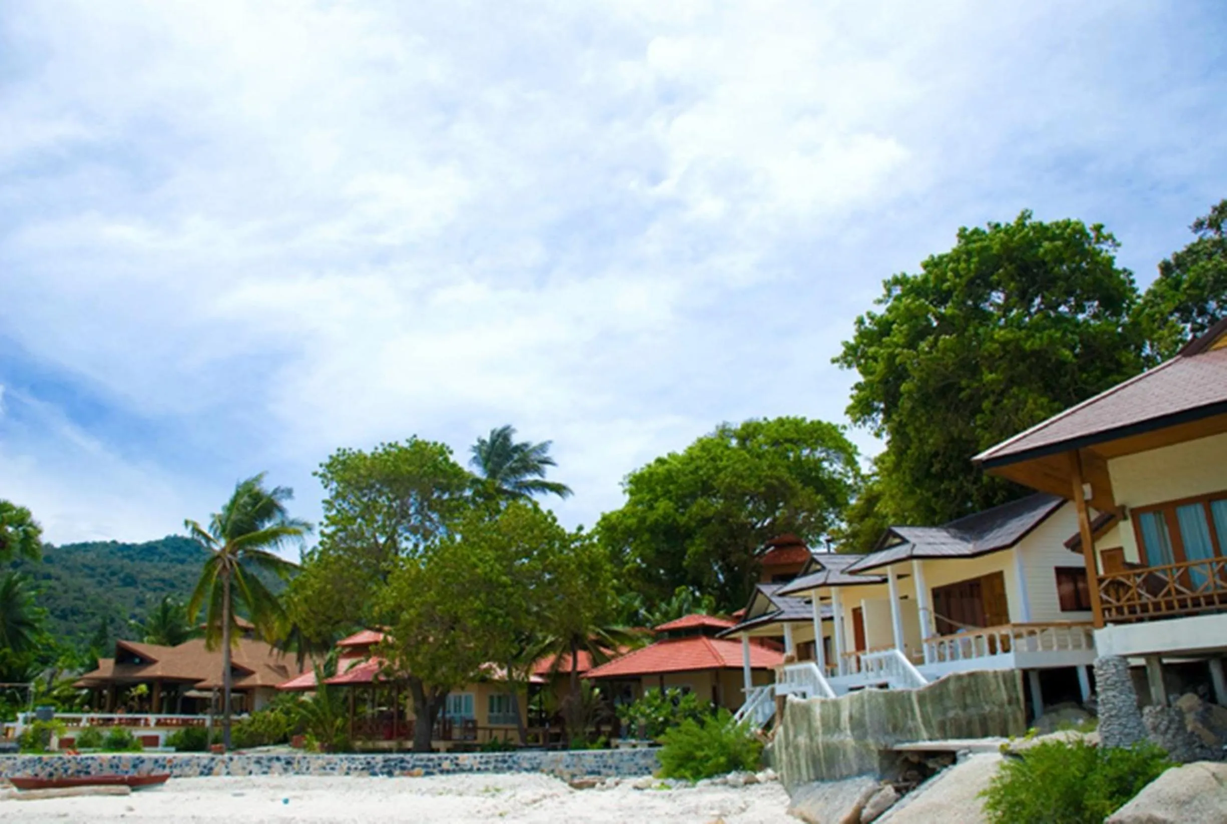 Facade/entrance in Rin Beach Resort