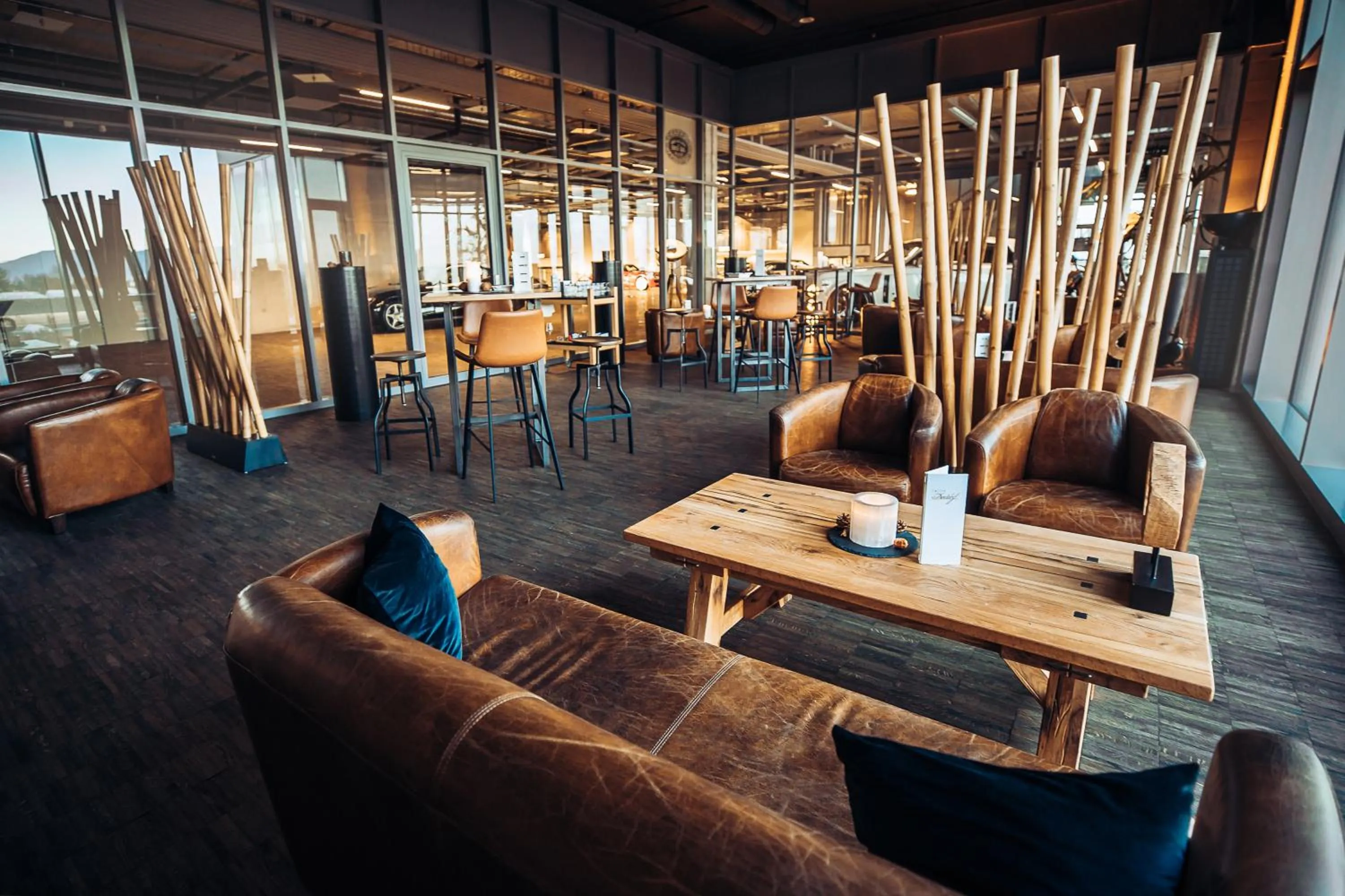 Communal lounge/ TV room in Hotel Meilenstein